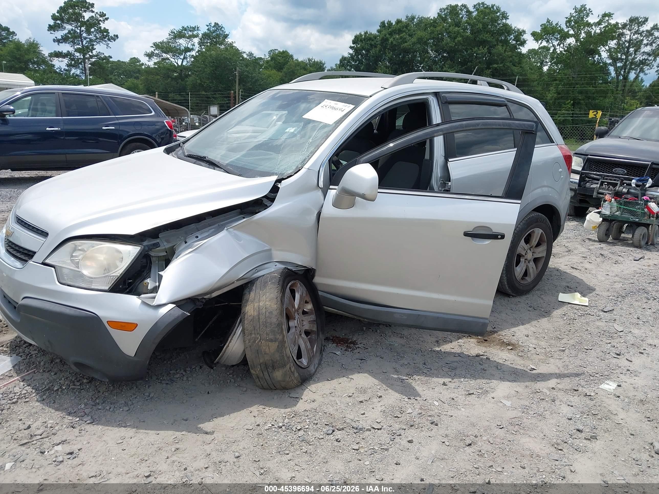 2013 Chevrolet Captiva Sport Fleet Ls Gray vin: 3GNAL2EK1DS641908