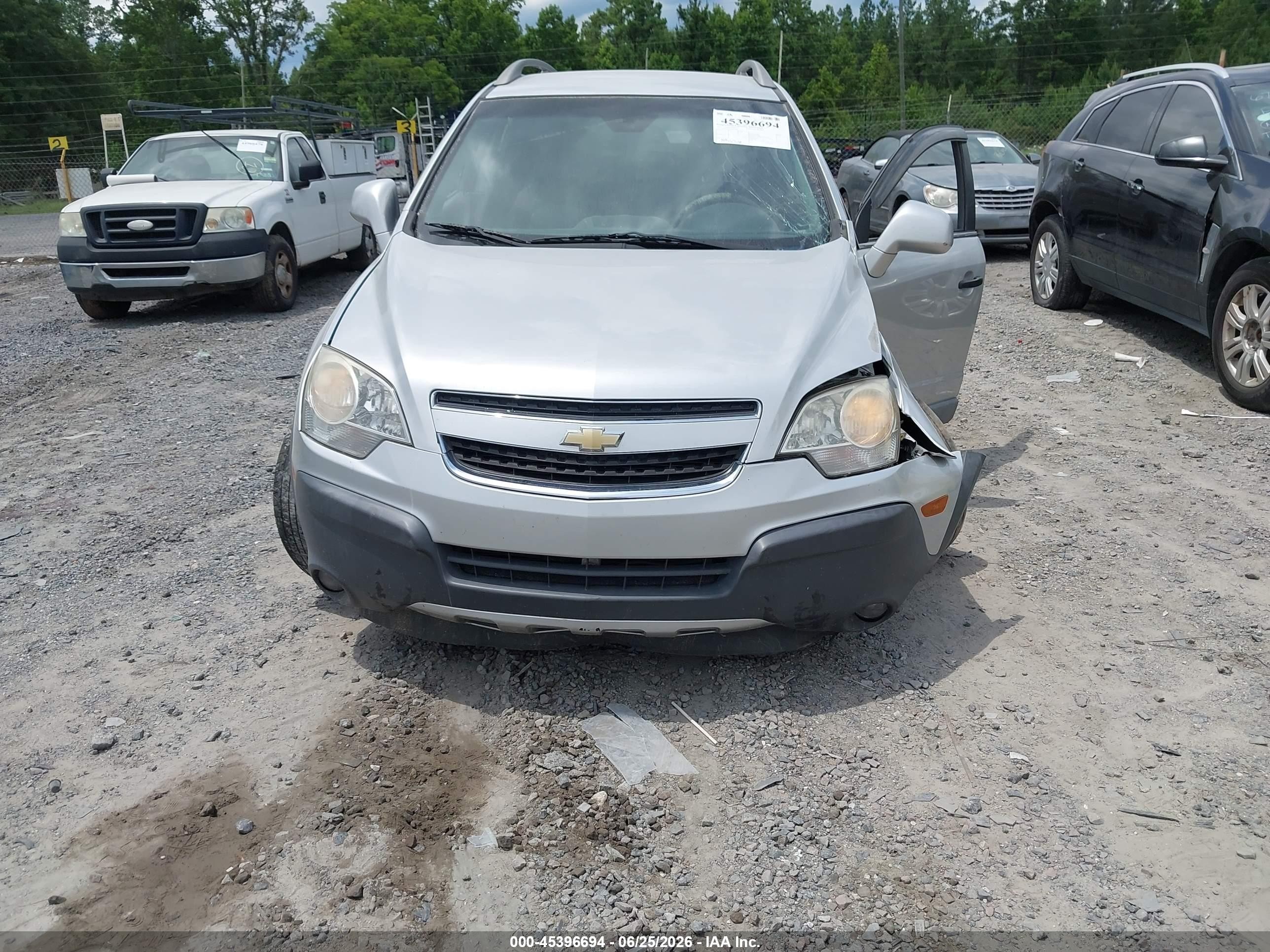2013 Chevrolet Captiva Sport Fleet Ls Gray vin: 3GNAL2EK1DS641908