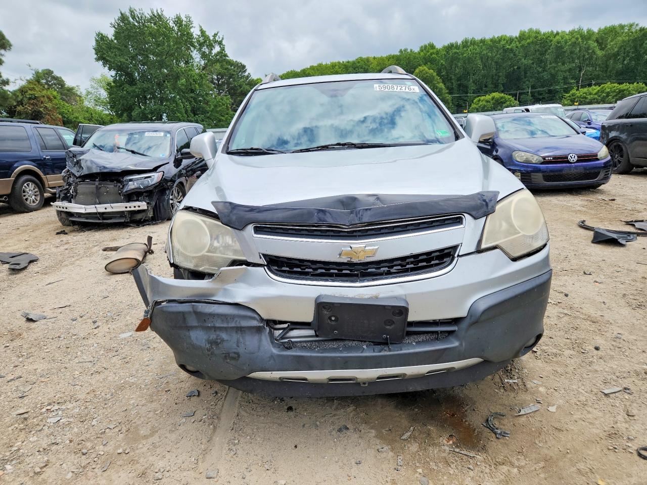 2014 Chevrolet Captiva Ls Silver vin: 3GNAL2EK1ES650917