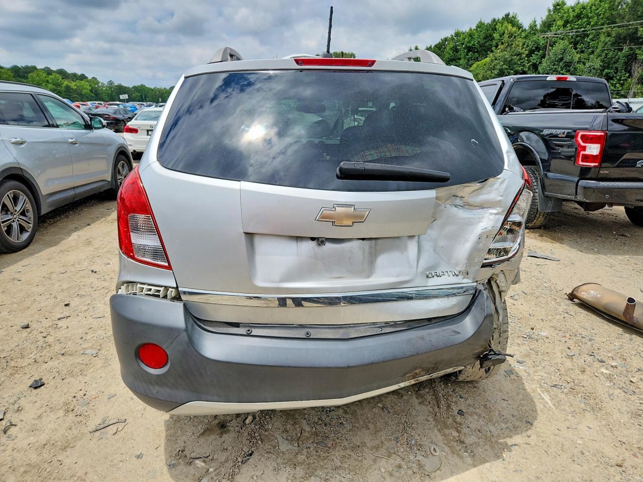 2014 Chevrolet Captiva Ls Silver vin: 3GNAL2EK1ES650917