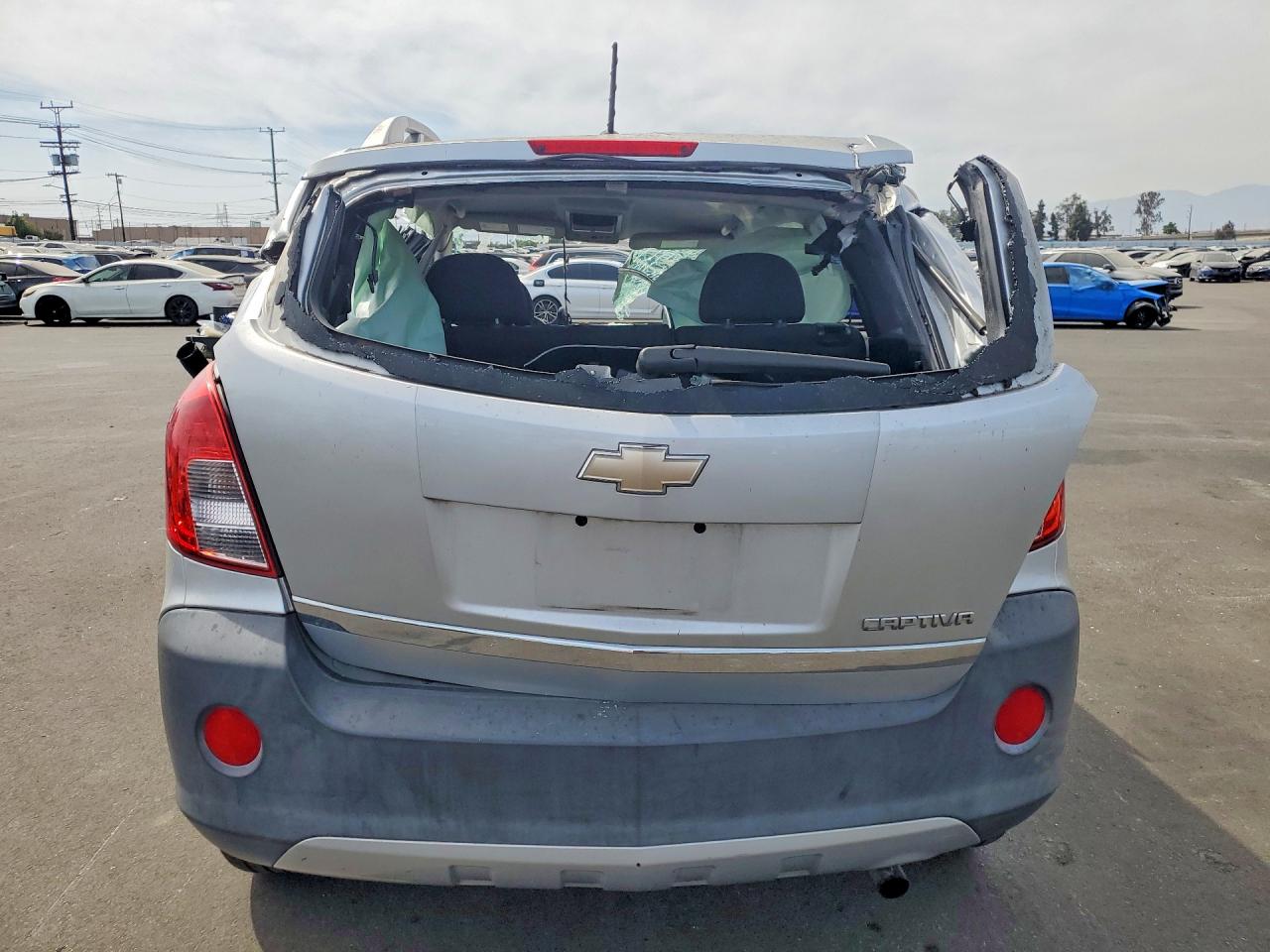 2015 Chevrolet Captiva Ls Silver vin: 3GNAL2EK1FS504759