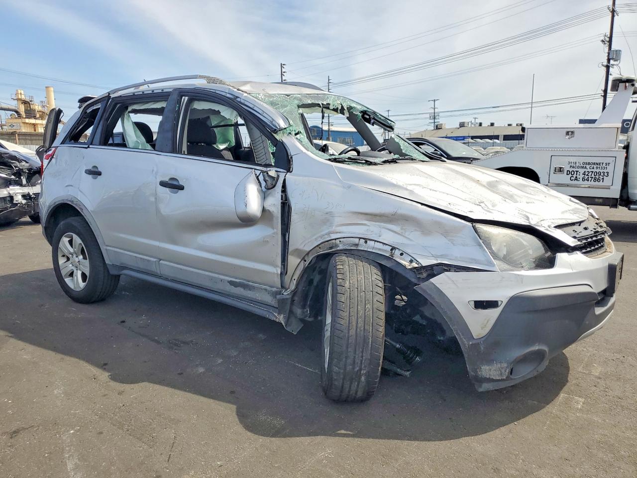 2015 Chevrolet Captiva Ls Silver vin: 3GNAL2EK1FS504759