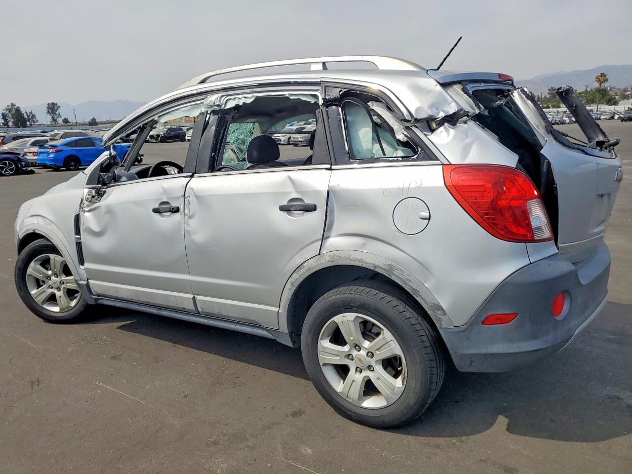 2015 Chevrolet Captiva Ls Silver vin: 3GNAL2EK1FS504759