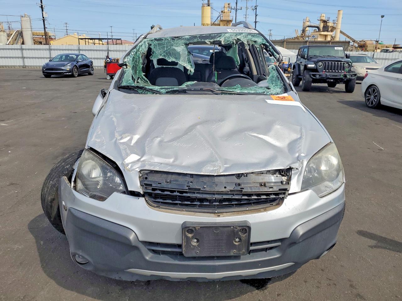 2015 Chevrolet Captiva Ls Silver vin: 3GNAL2EK1FS504759