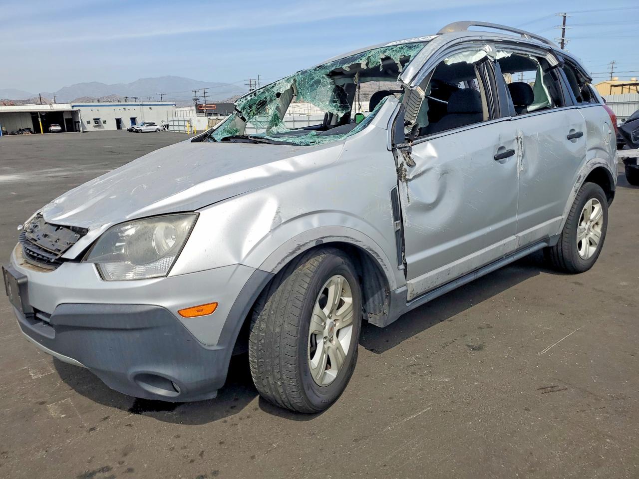 2015 Chevrolet Captiva Ls Silver vin: 3GNAL2EK1FS504759