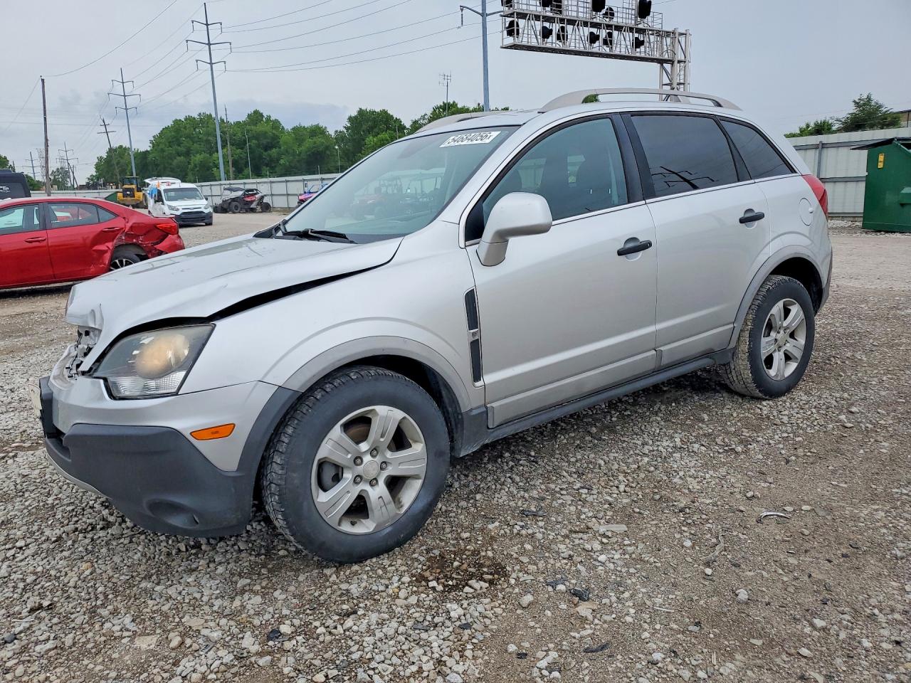 2015 Chevrolet Captiva Ls Silver vin: 3GNAL2EK1FS507158
