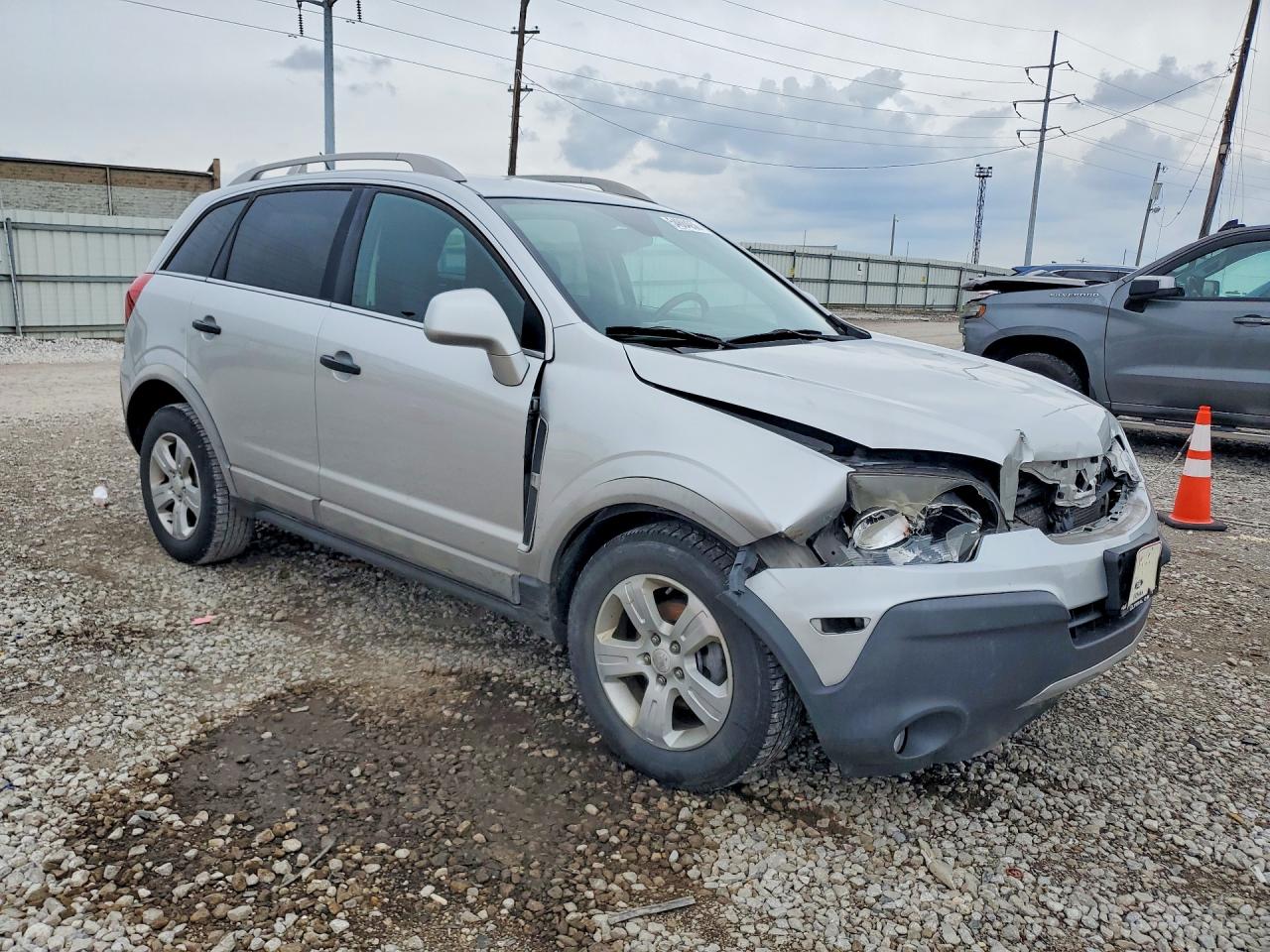 2015 Chevrolet Captiva Ls Серебряный vin: 3GNAL2EK1FS507158