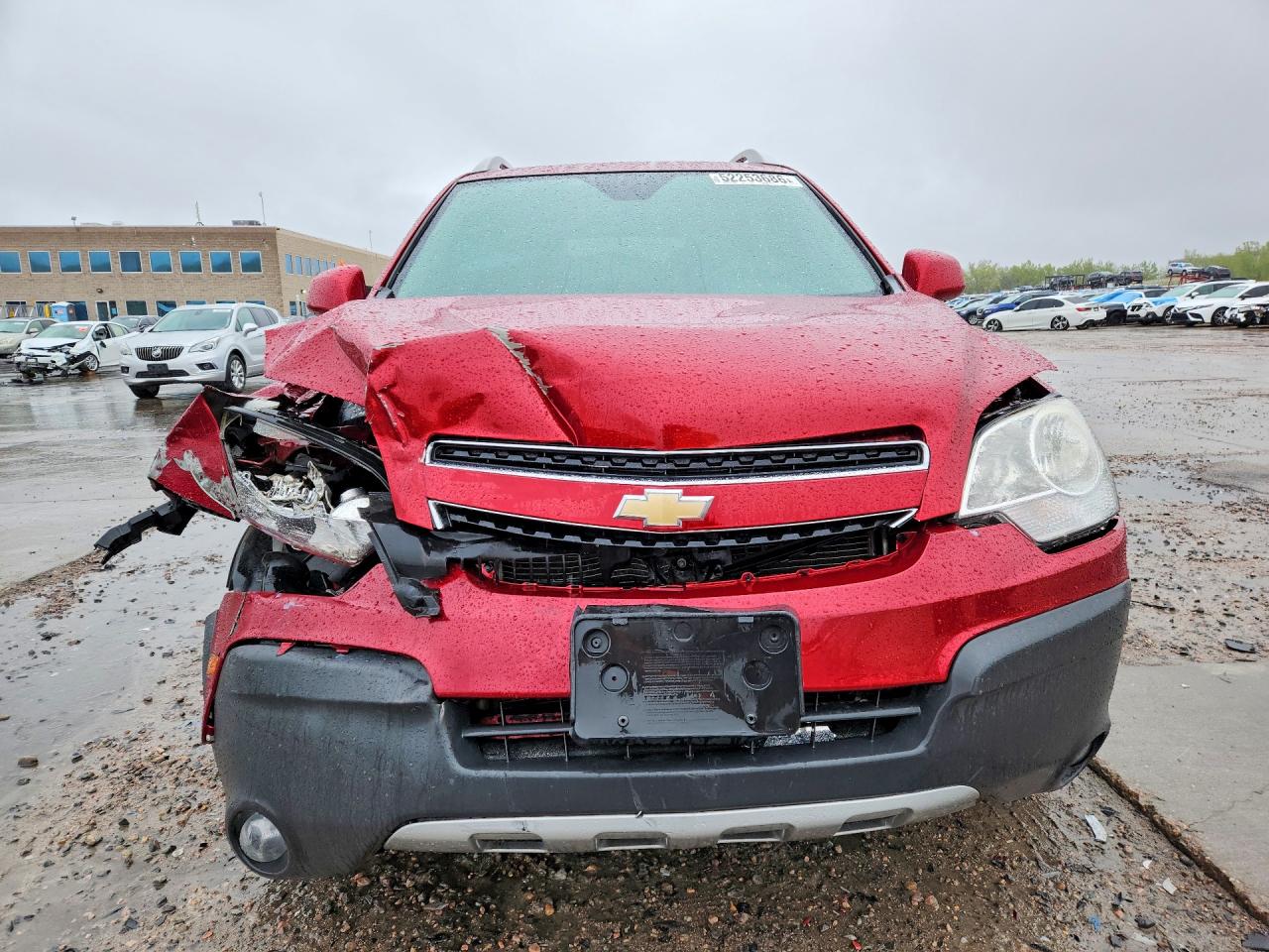 2013 Chevrolet Captiva Ls Red vin: 3GNAL2EK2DS593318