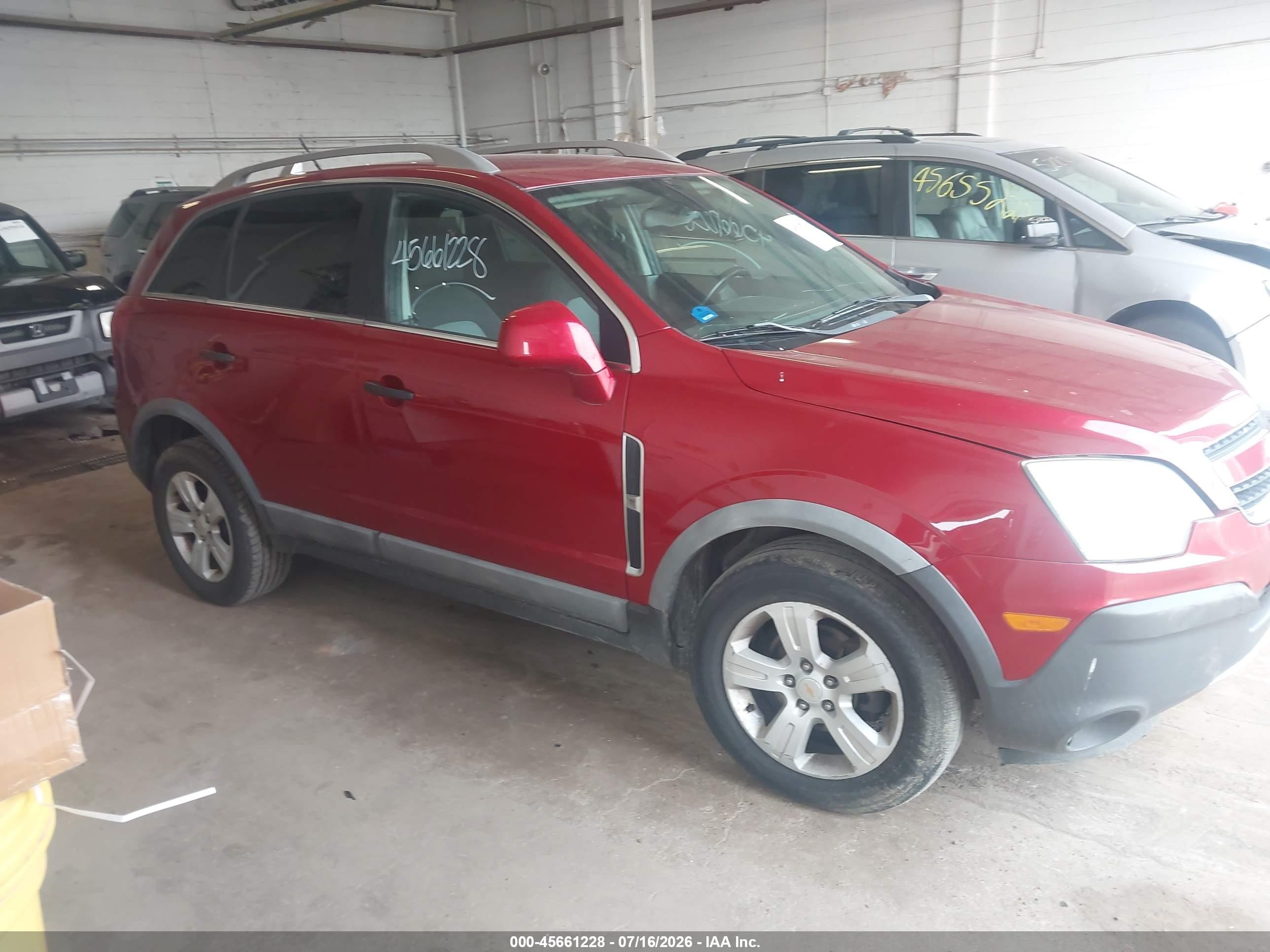 2013 Chevrolet Captiva Sport 2ls Red vin: 3GNAL2EK2DS613048