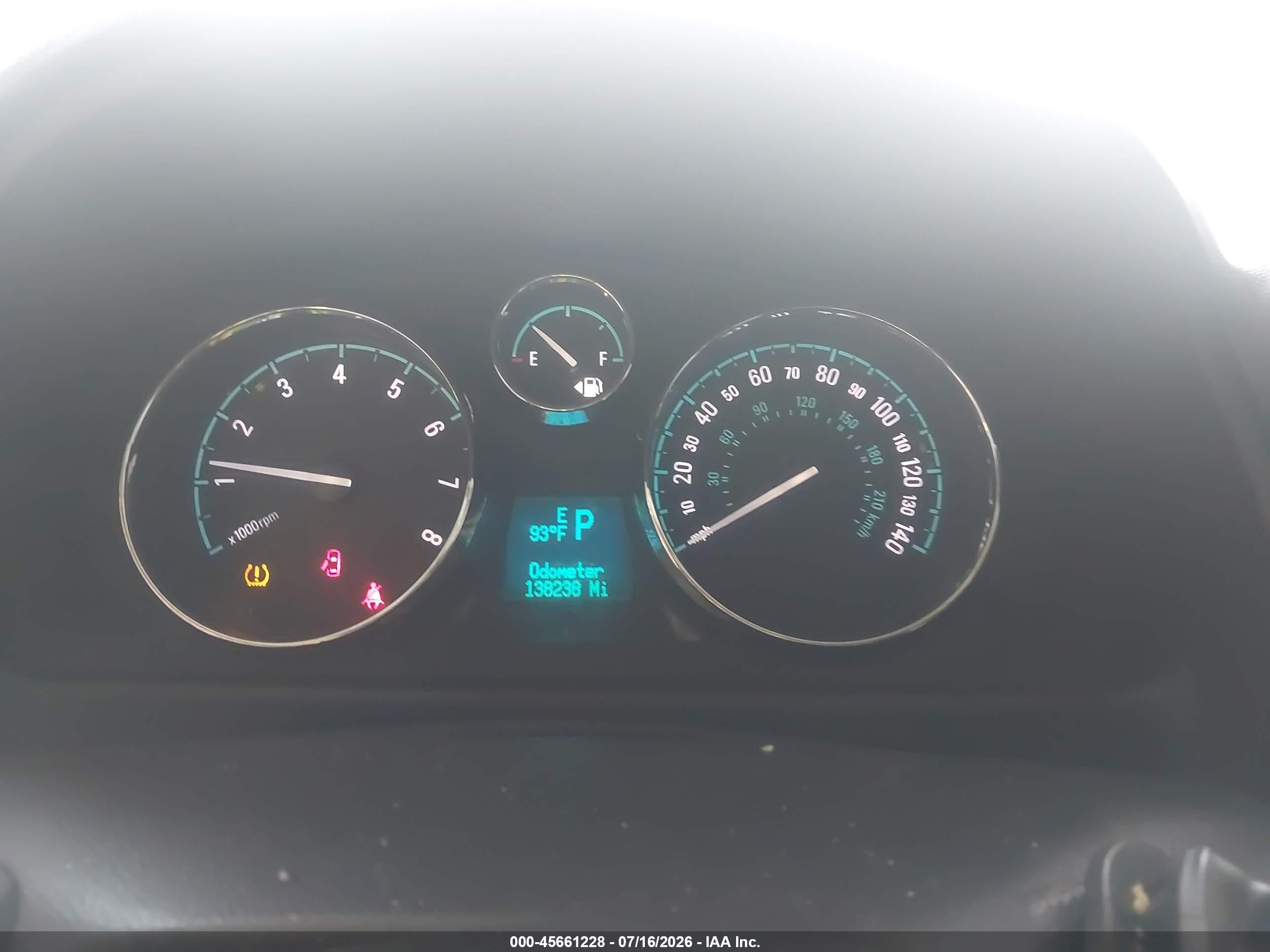 2013 Chevrolet Captiva Sport 2ls Red vin: 3GNAL2EK2DS613048