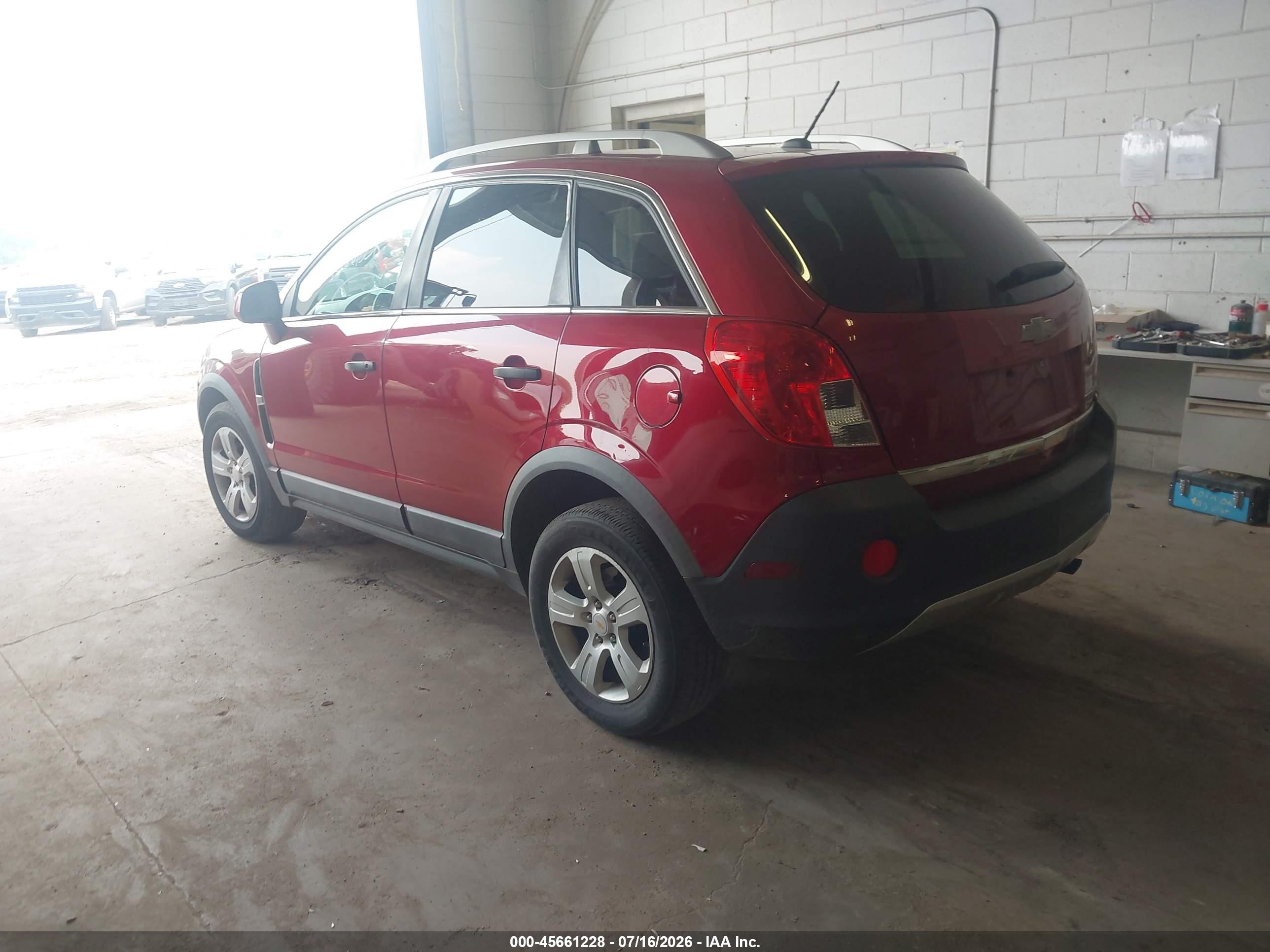 2013 Chevrolet Captiva Sport 2ls Red vin: 3GNAL2EK2DS613048