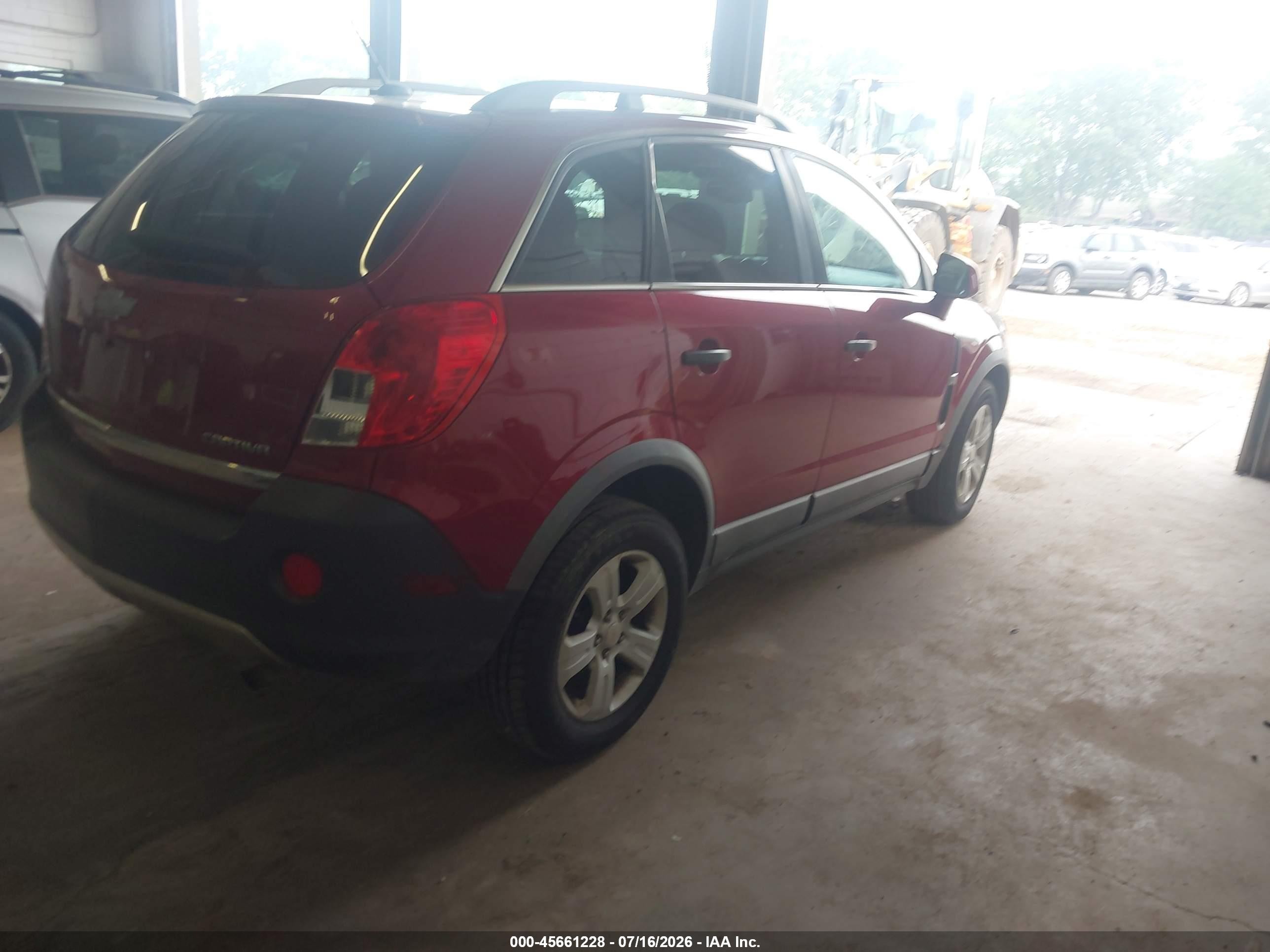 2013 Chevrolet Captiva Sport 2ls Red vin: 3GNAL2EK2DS613048