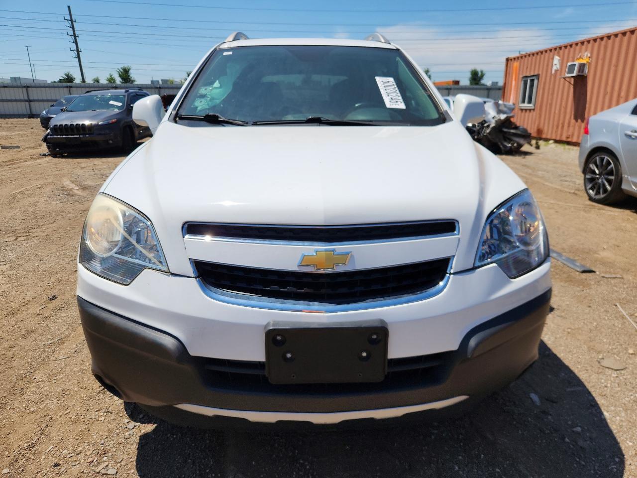 2013 Chevrolet Captiva Ls White vin: 3GNAL2EK2DS627810