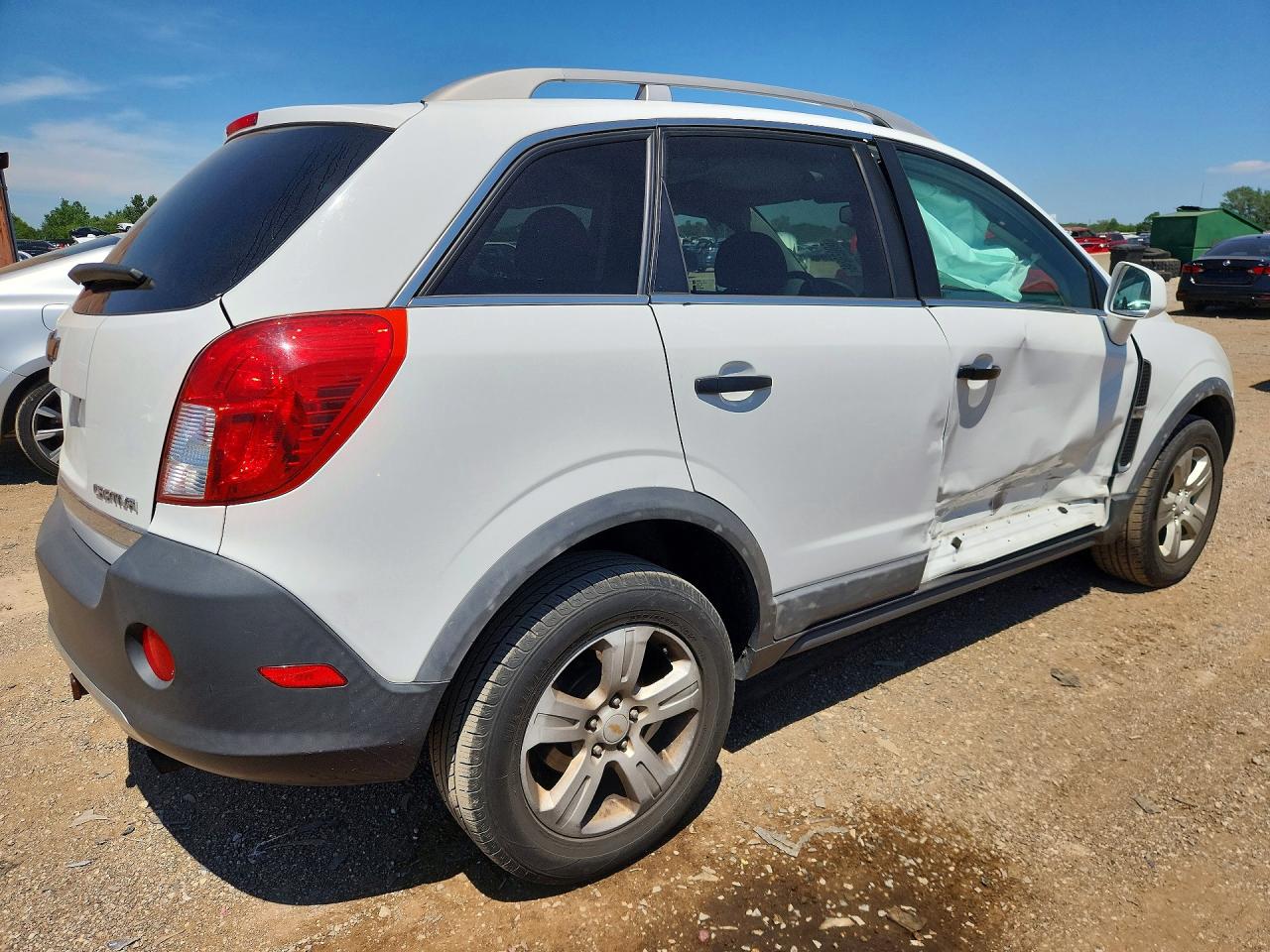 2013 Chevrolet Captiva Ls White vin: 3GNAL2EK2DS627810