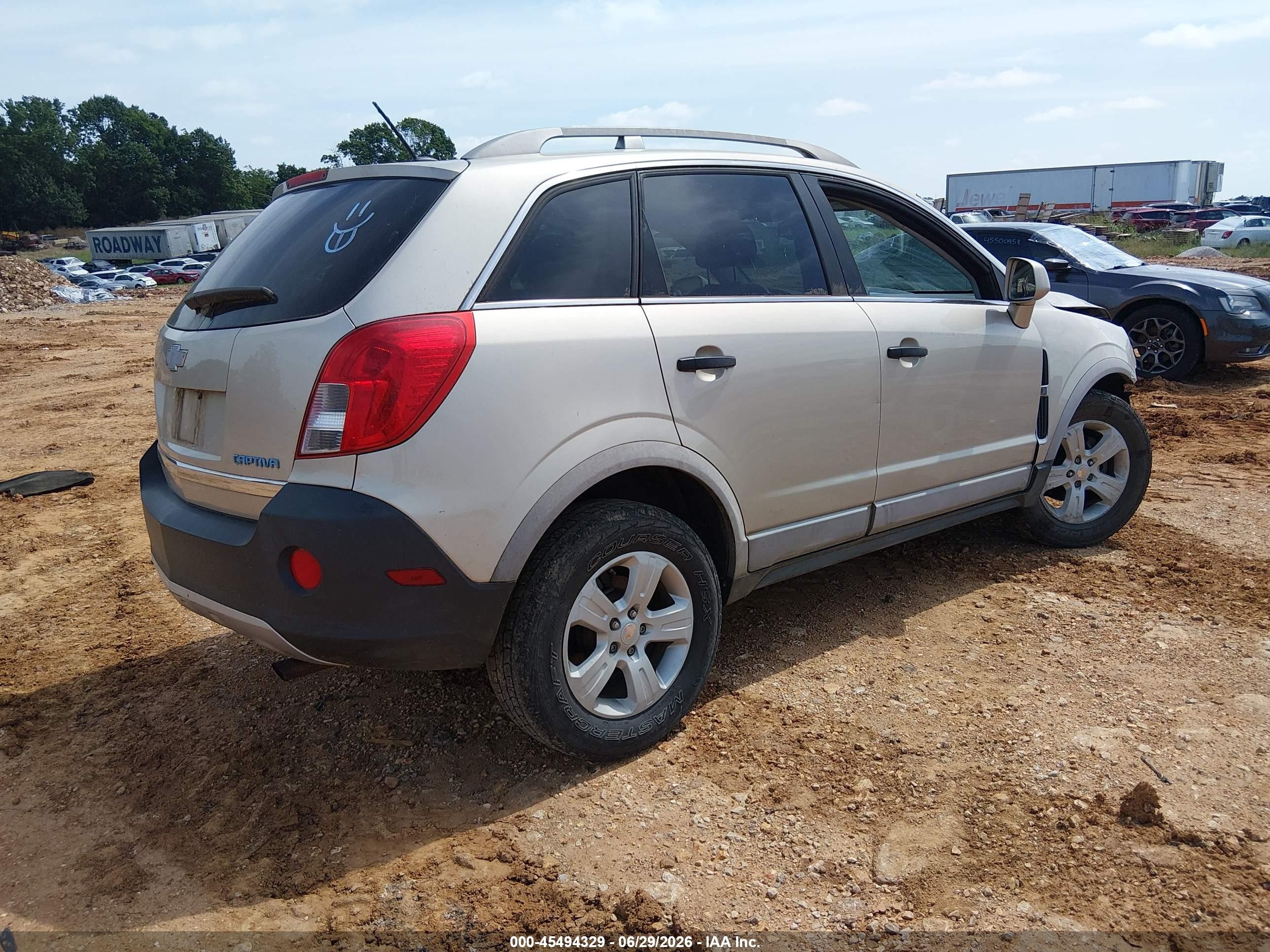 2014 Chevrolet Captiva Sport Fleet Ls Silver vin: 3GNAL2EK2ES582398