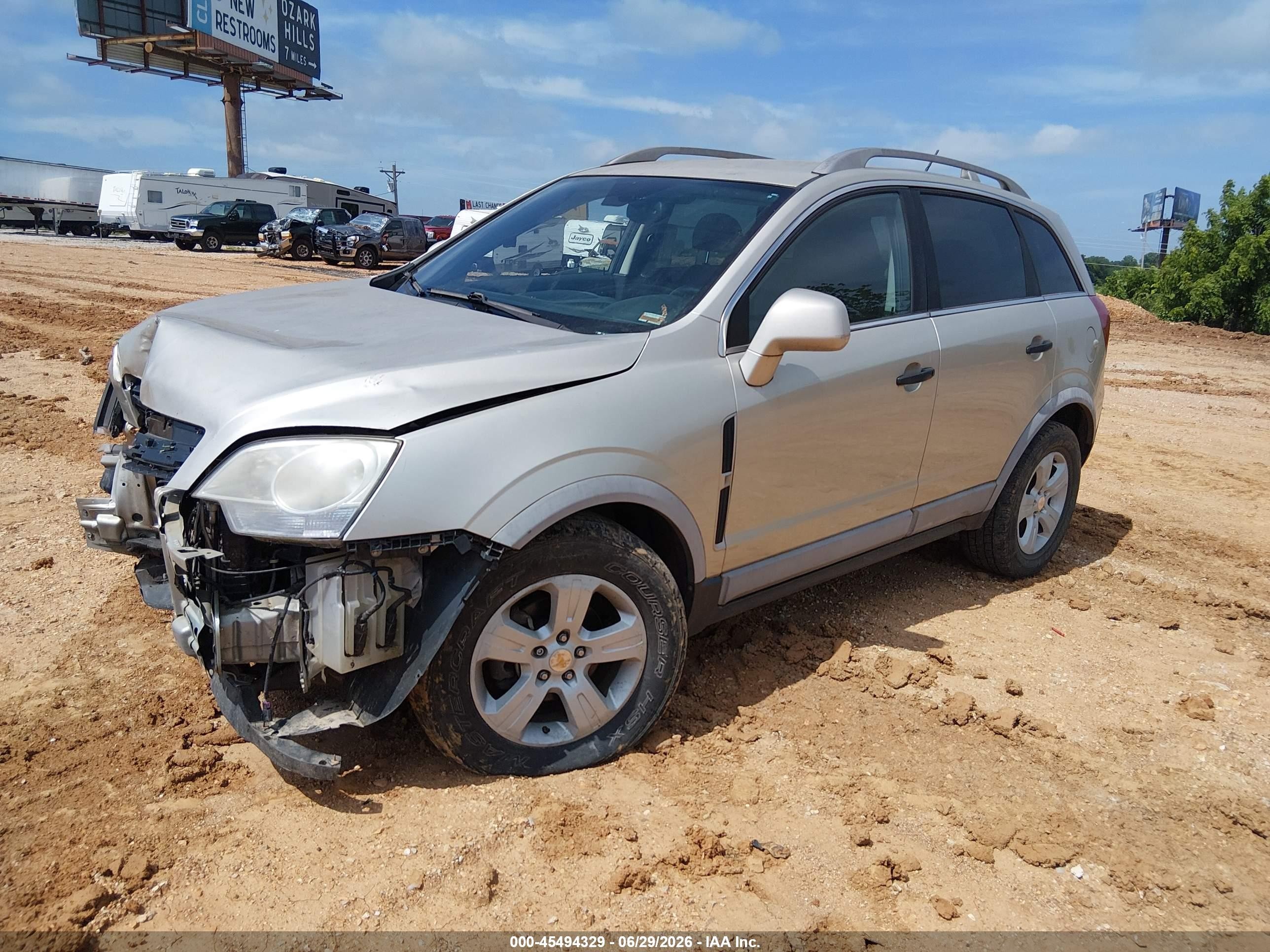 2014 Chevrolet Captiva Sport Fleet Ls Silver vin: 3GNAL2EK2ES582398