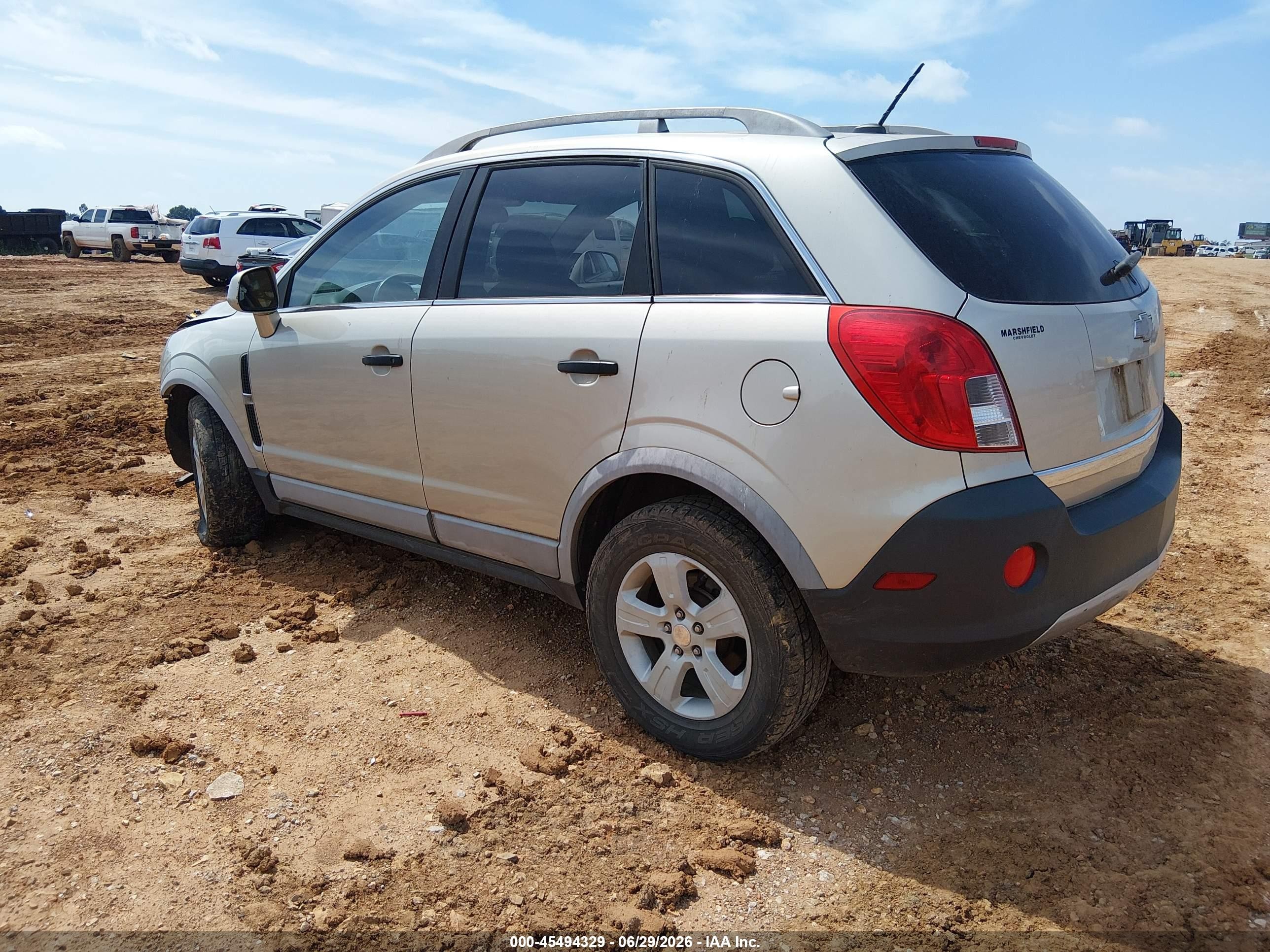 2014 Chevrolet Captiva Sport Fleet Ls Silver vin: 3GNAL2EK2ES582398