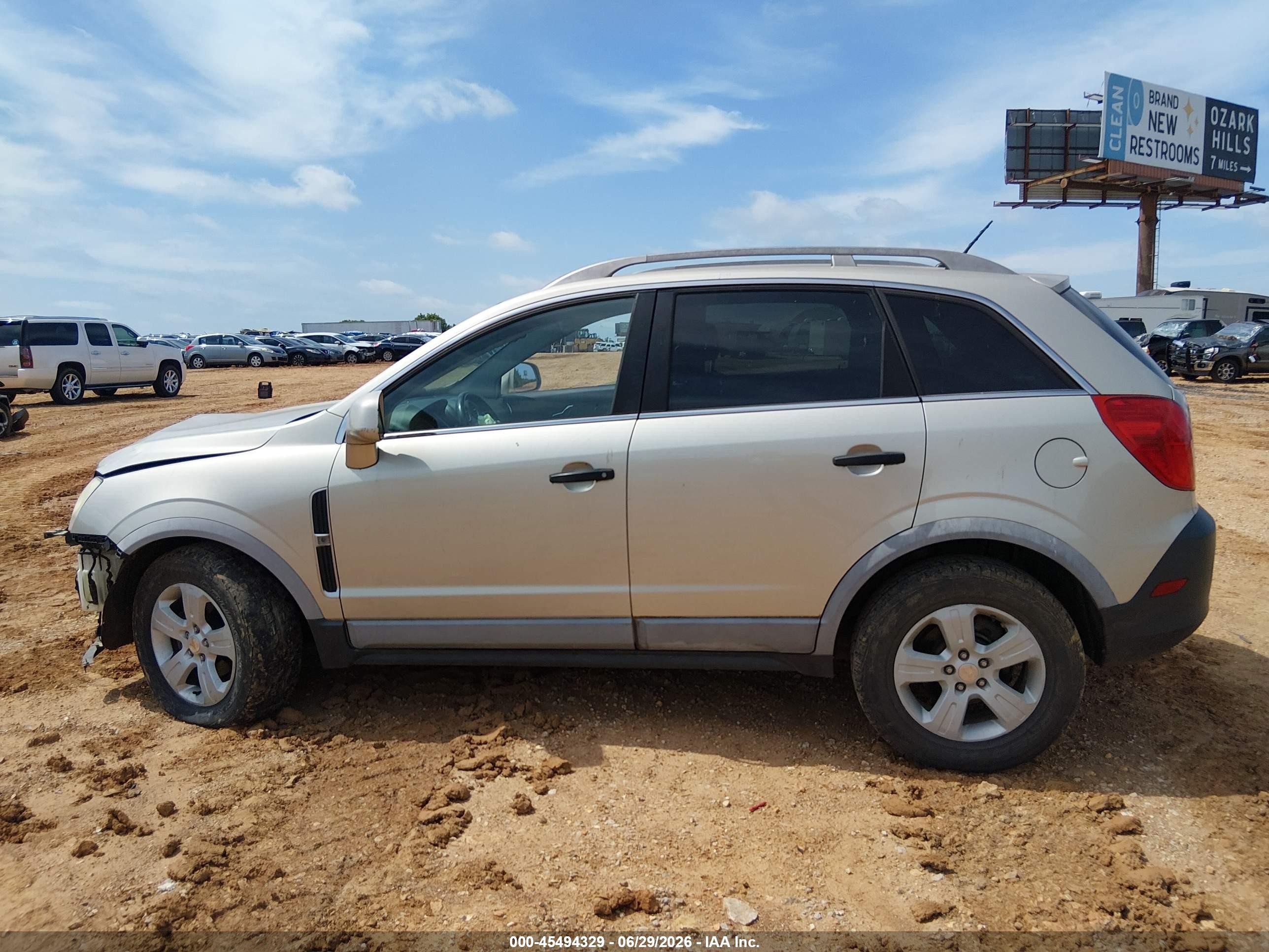 2014 Chevrolet Captiva Sport Fleet Ls Silver vin: 3GNAL2EK2ES582398