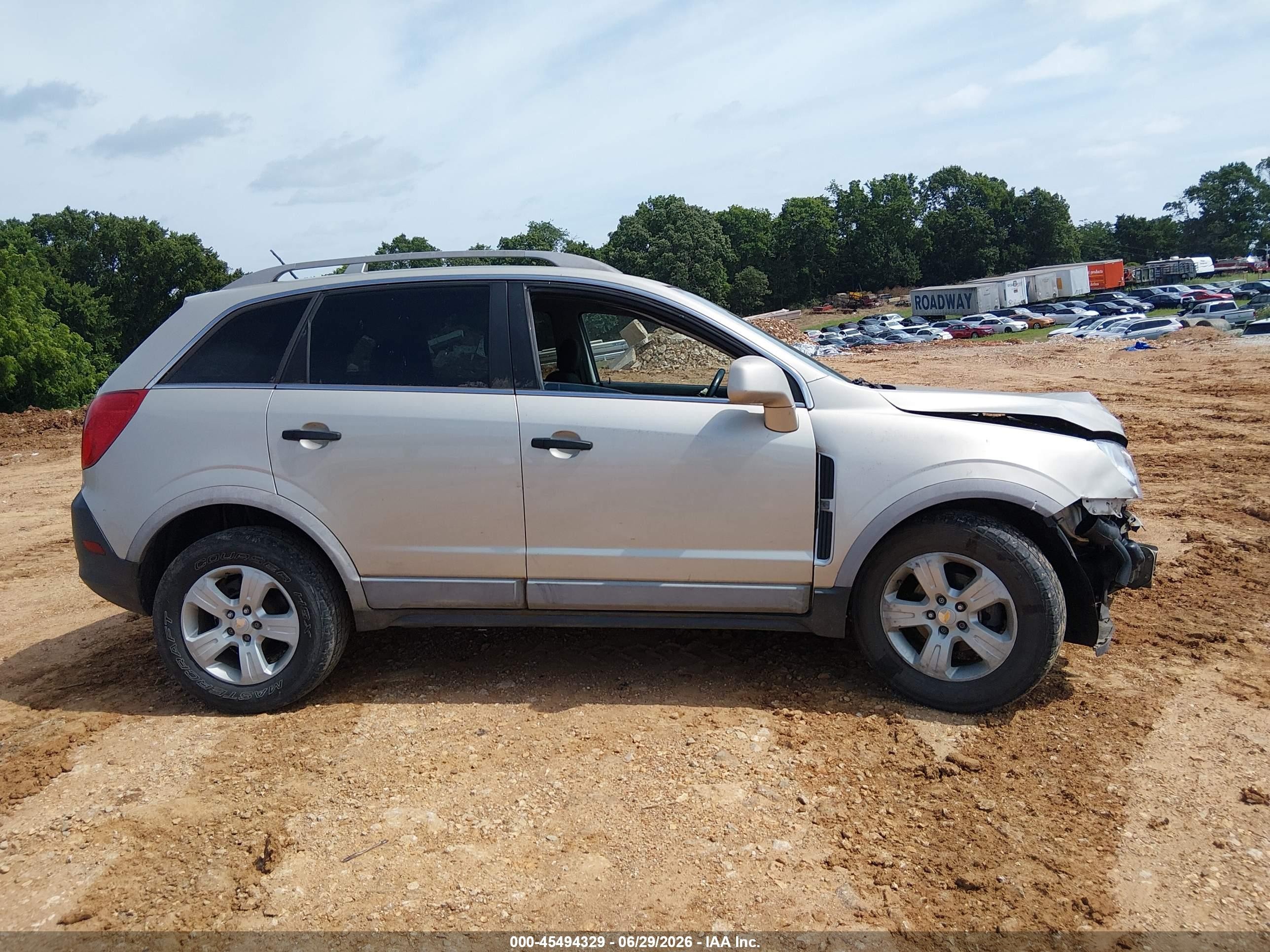 2014 Chevrolet Captiva Sport Fleet Ls Silver vin: 3GNAL2EK2ES582398