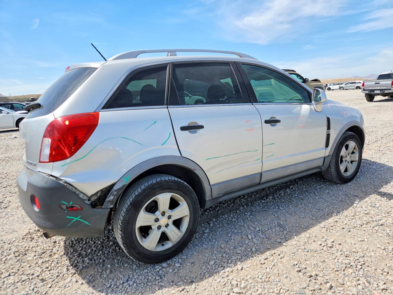 2014 Chevrolet Captiva Ls Silver vin: 3GNAL2EK2ES645869