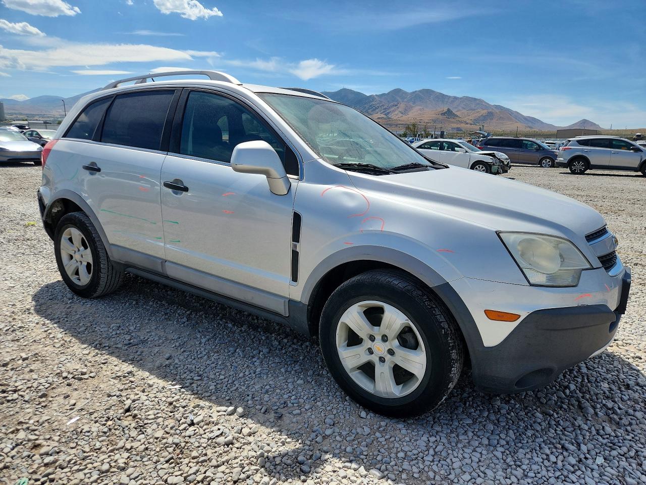 2014 Chevrolet Captiva Ls Silver vin: 3GNAL2EK2ES645869
