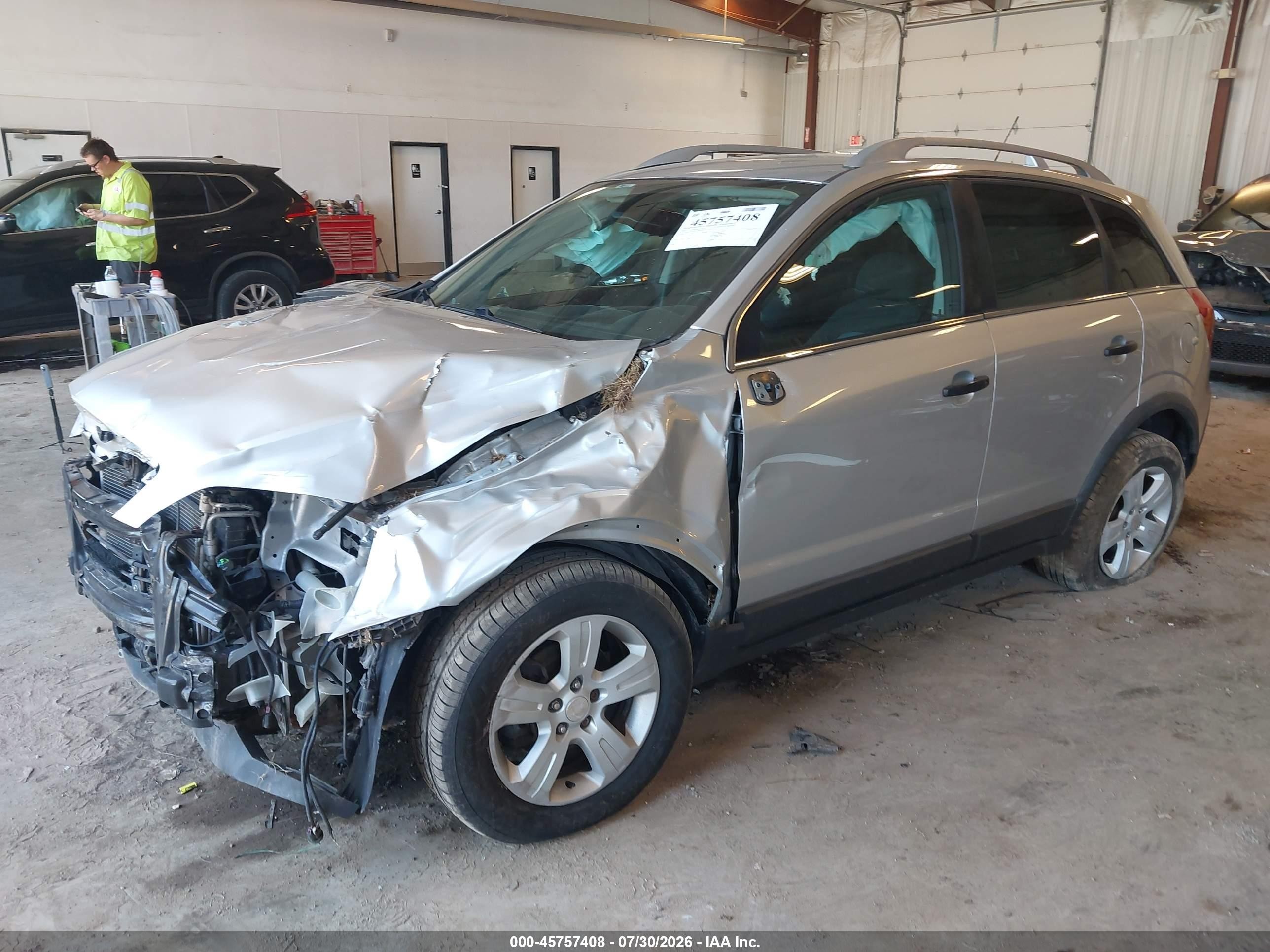 2014 Chevrolet Captiva Sport Fleet Ls Silver vin: 3GNAL2EK2ES650733