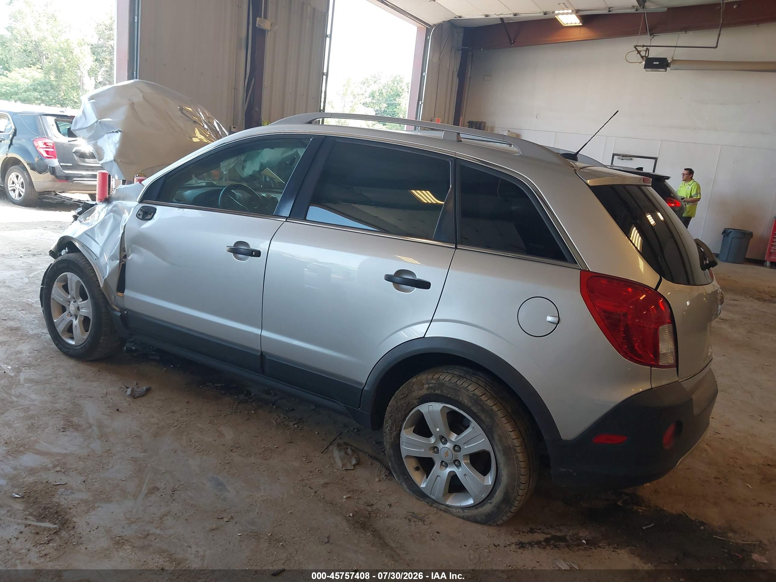 2014 Chevrolet Captiva Sport Fleet Ls Silver vin: 3GNAL2EK2ES650733