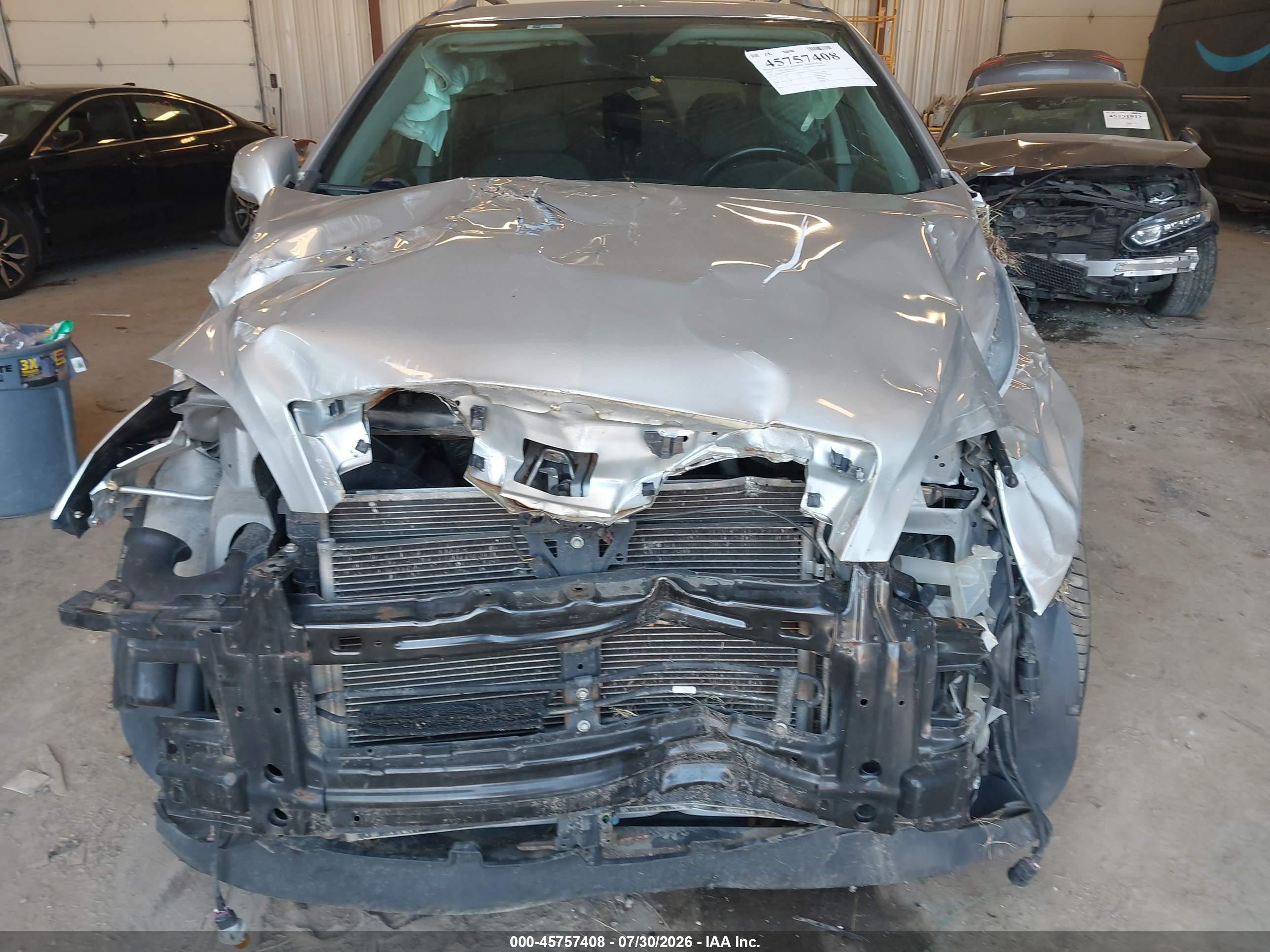 2014 Chevrolet Captiva Sport Fleet Ls Silver vin: 3GNAL2EK2ES650733