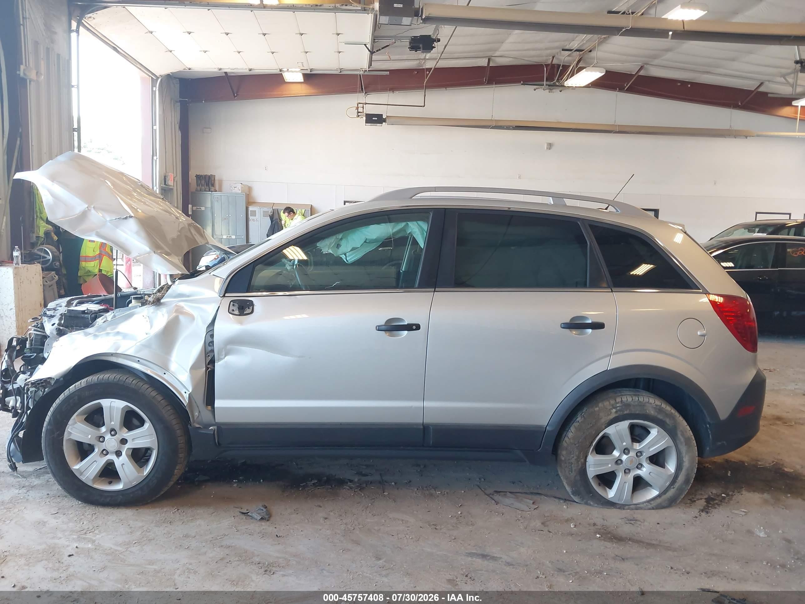2014 Chevrolet Captiva Sport Fleet Ls Silver vin: 3GNAL2EK2ES650733
