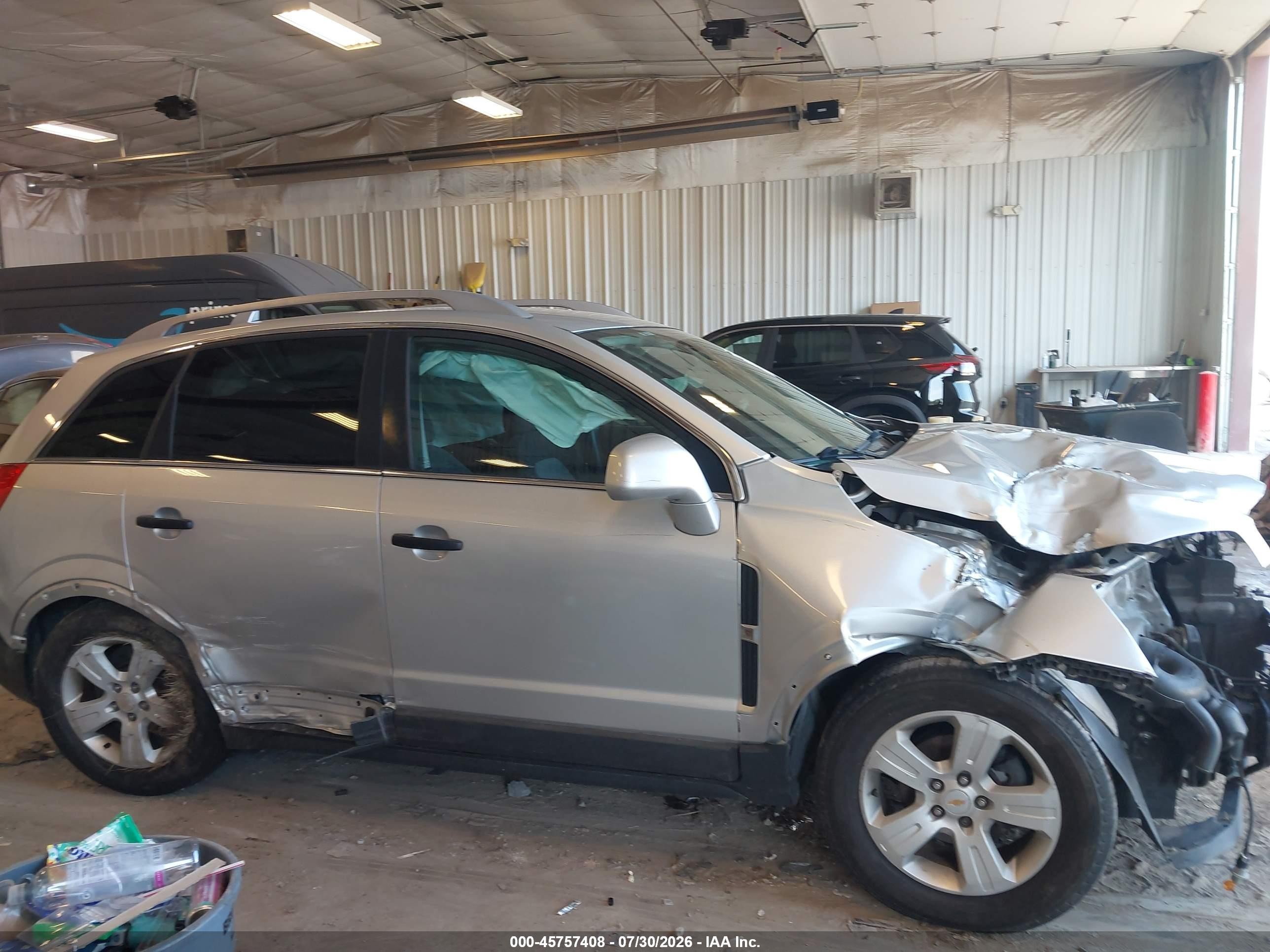 2014 Chevrolet Captiva Sport Fleet Ls Silver vin: 3GNAL2EK2ES650733
