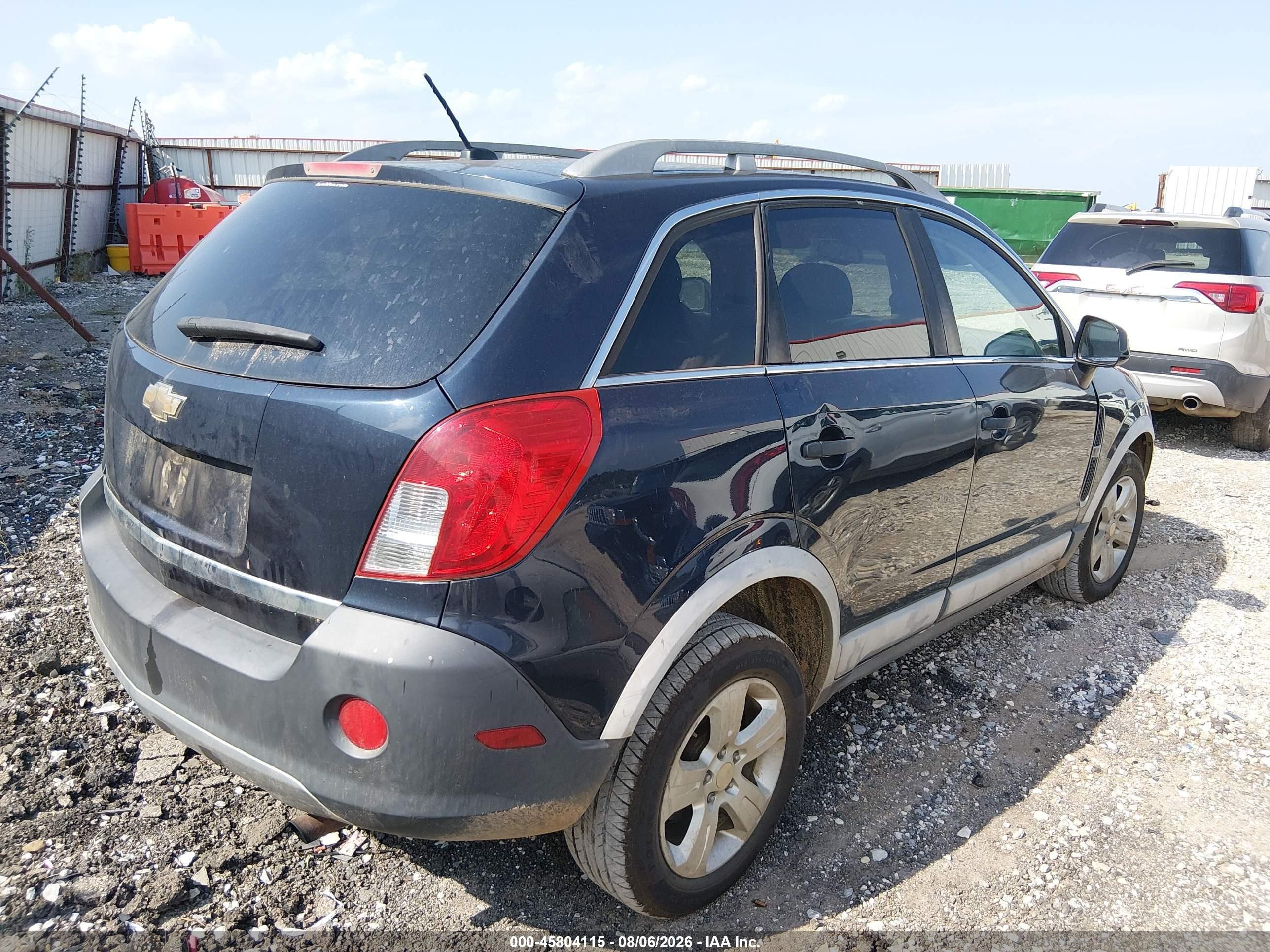 2014 Chevrolet Captiva Sport Fleet Ls Black vin: 3GNAL2EK2ES655320