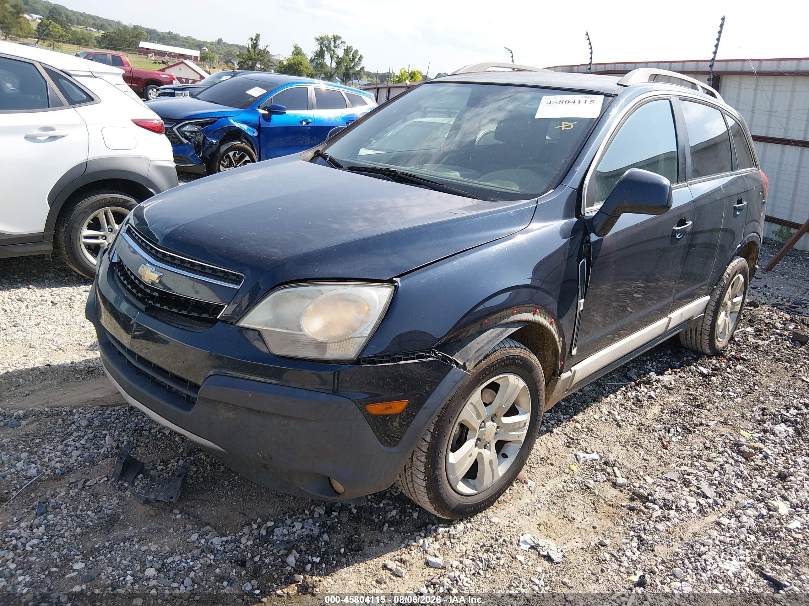 2014 Chevrolet Captiva Sport Fleet Ls Black vin: 3GNAL2EK2ES655320