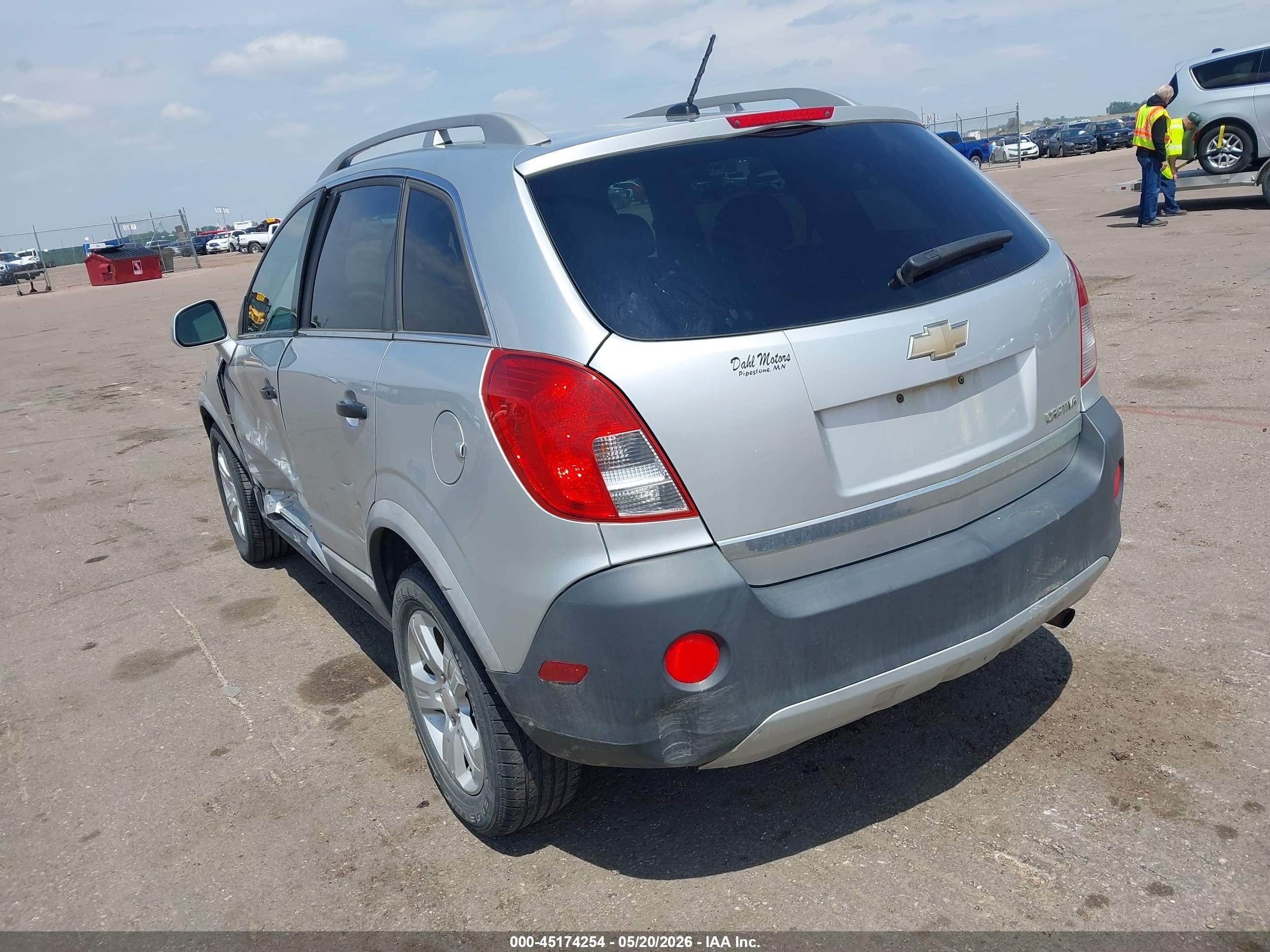 2014 Chevrolet Captiva Sport 2ls Silver vin: 3GNAL2EK2ES668603