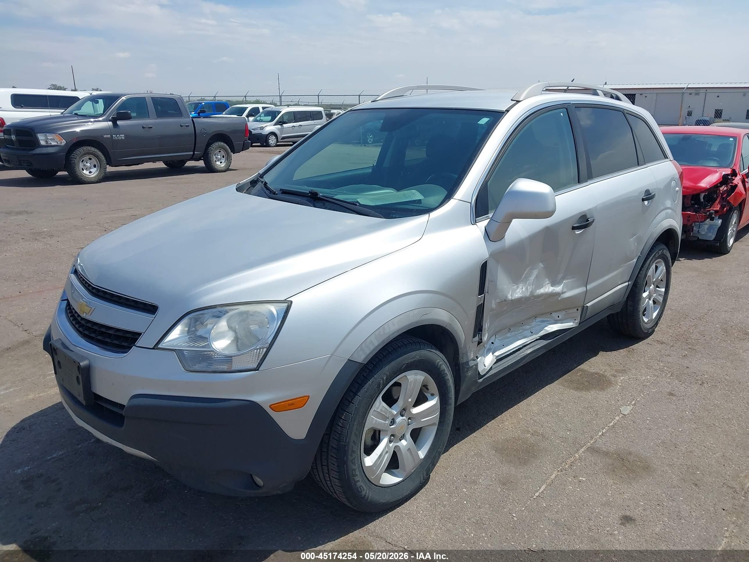 2014 Chevrolet Captiva Sport 2ls Silver vin: 3GNAL2EK2ES668603