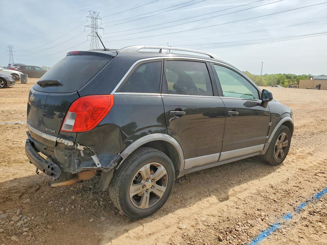 2015 Chevrolet Captiva Ls Black vin: 3GNAL2EK2FS505337