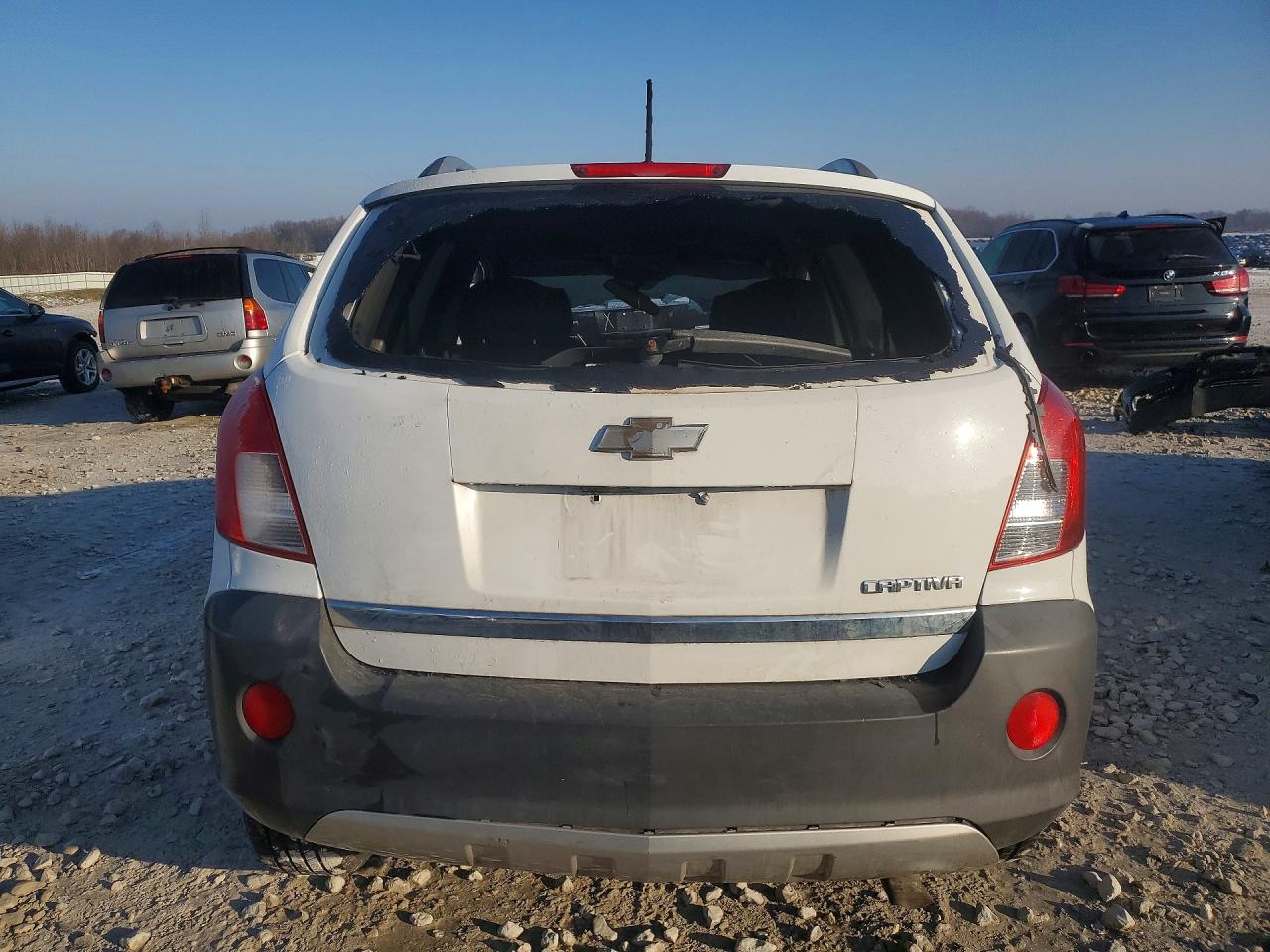 2013 Chevrolet Captiva Ls White vin: 3GNAL2EK3DS588113