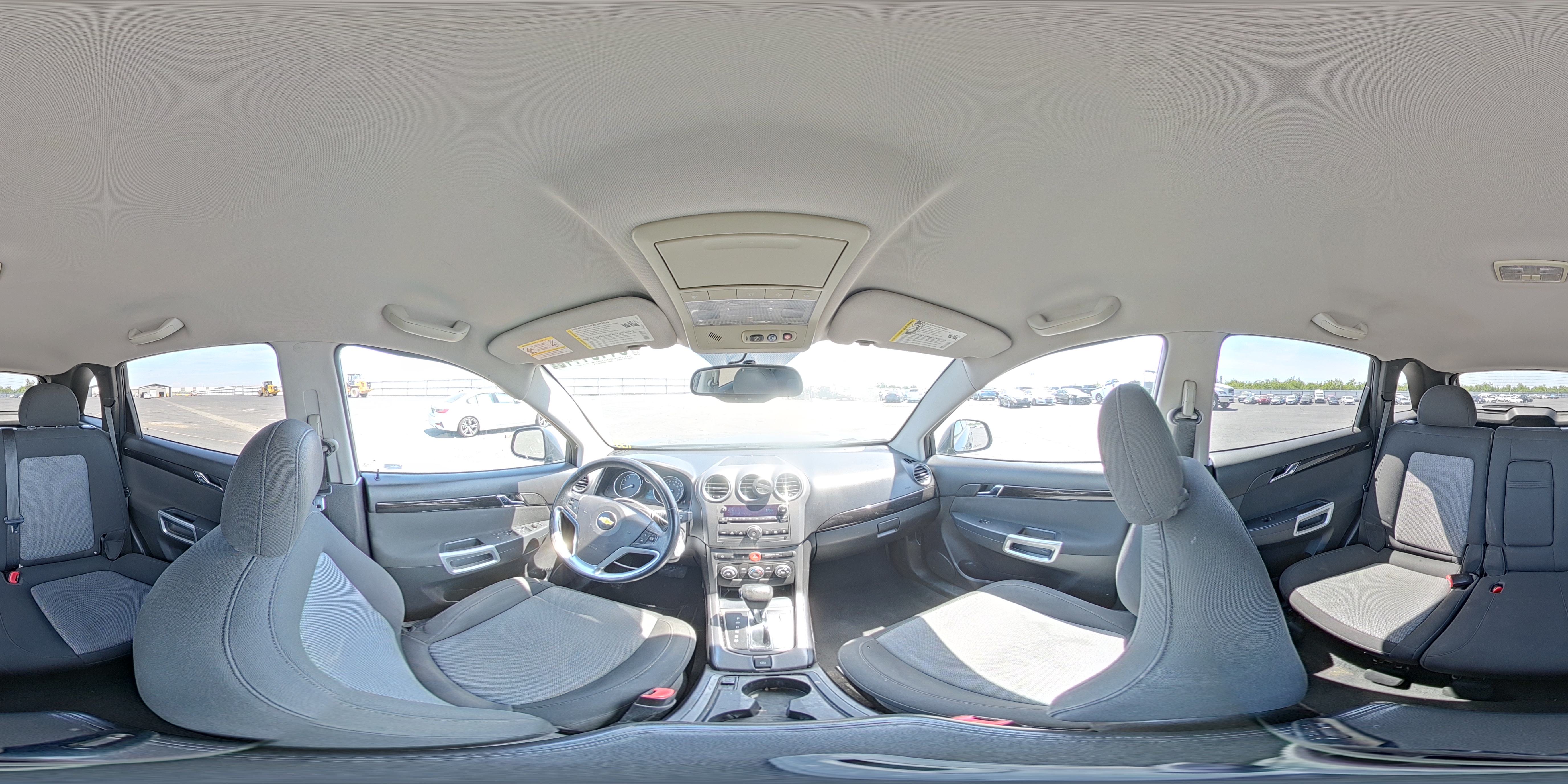 2013 Chevrolet Captiva Ls Charcoal vin: 3GNAL2EK3DS612619