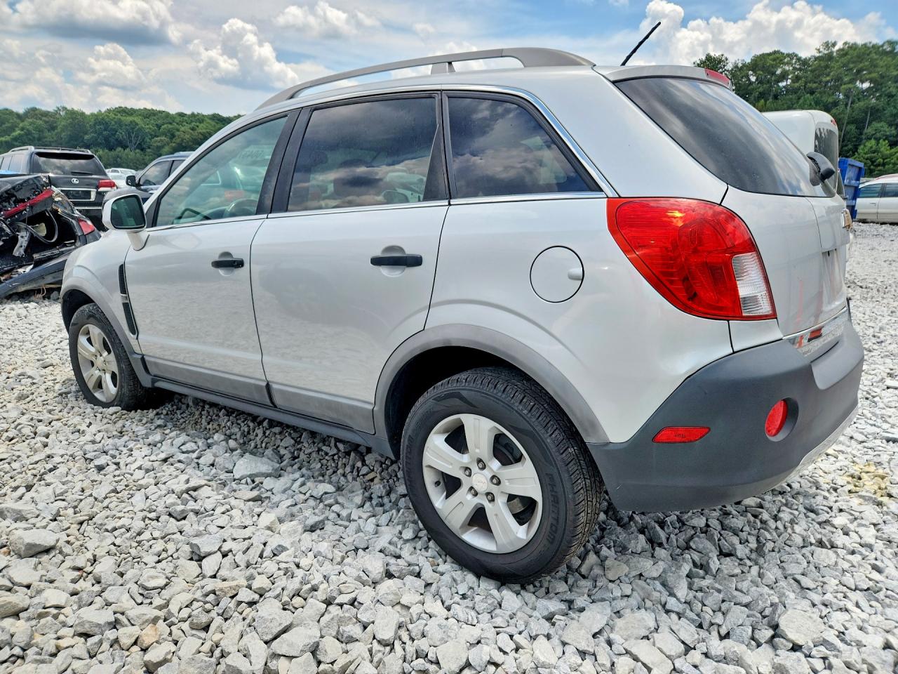 2013 Chevrolet Captiva Ls Silver vin: 3GNAL2EK3DS641134