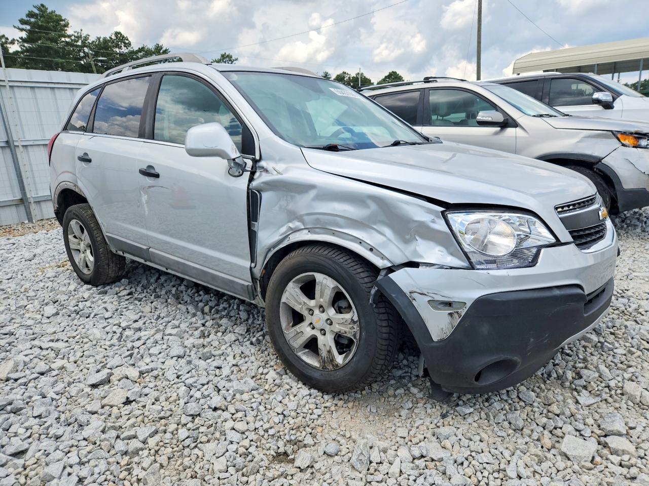 2013 Chevrolet Captiva Ls Silver vin: 3GNAL2EK3DS641134