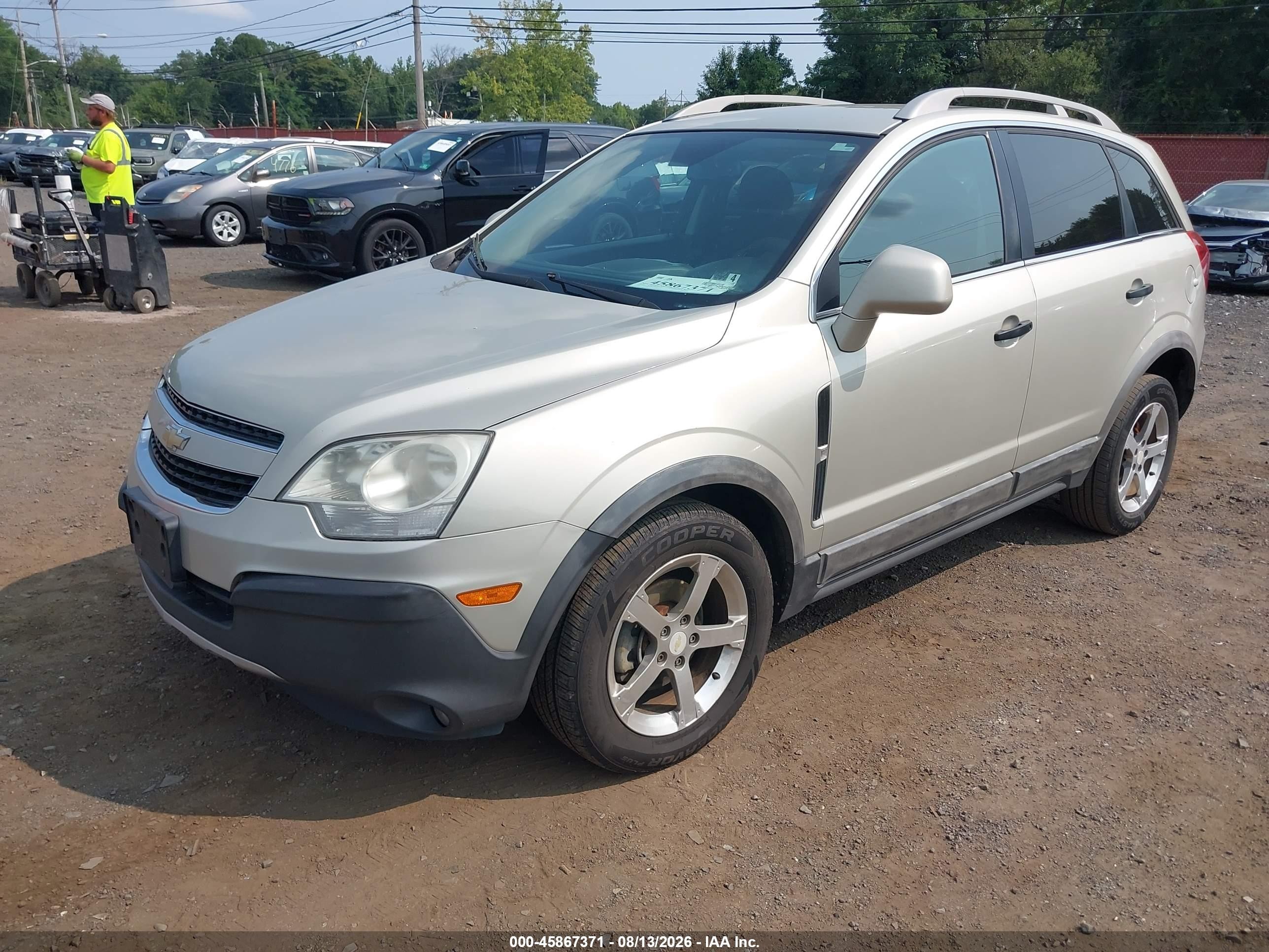 2014 Chevrolet Captiva Sport Fleet Ls Желто-коричневый vin: 3GNAL2EK3ES553413