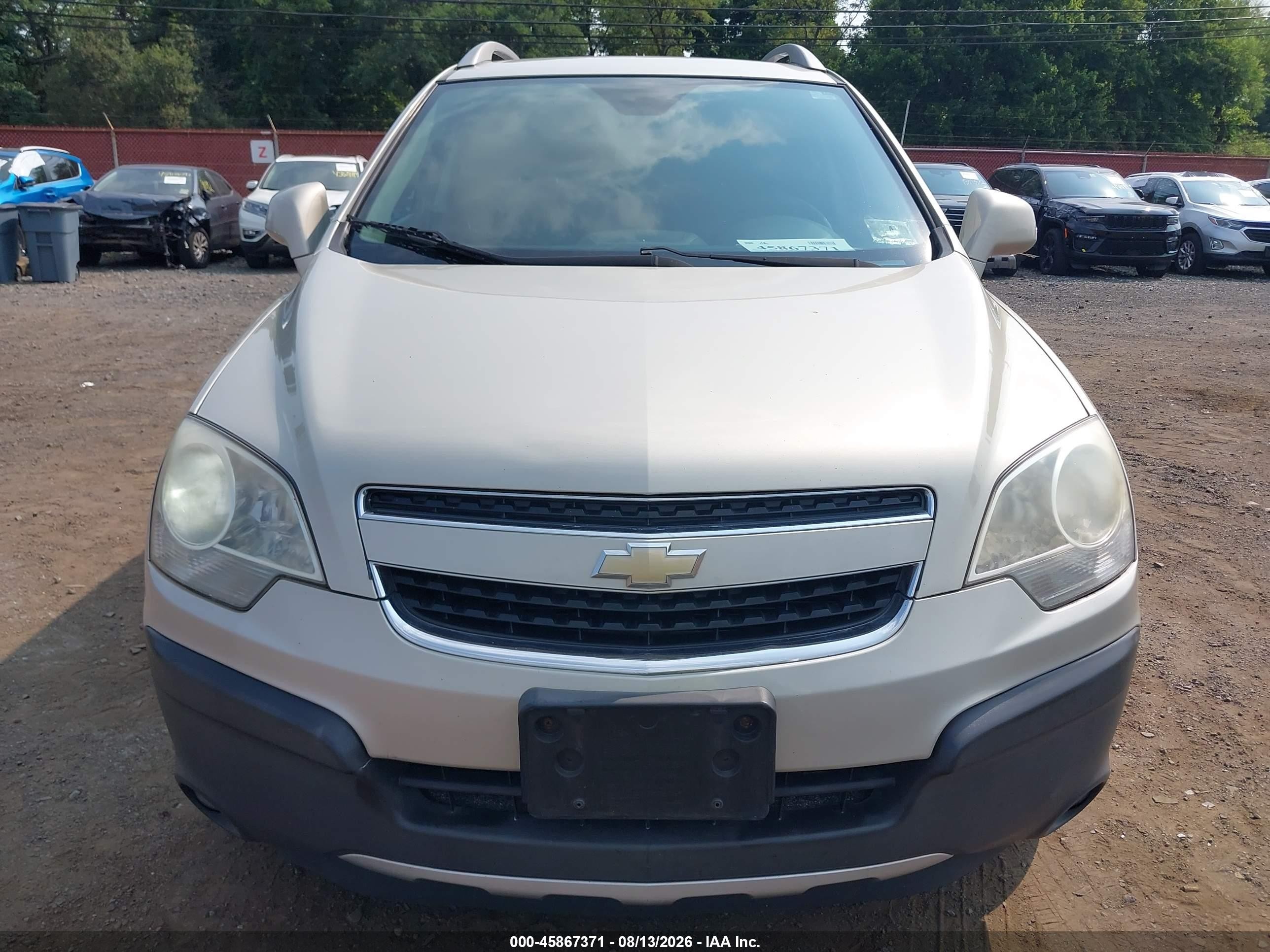 2014 Chevrolet Captiva Sport Fleet Ls Желто-коричневый vin: 3GNAL2EK3ES553413