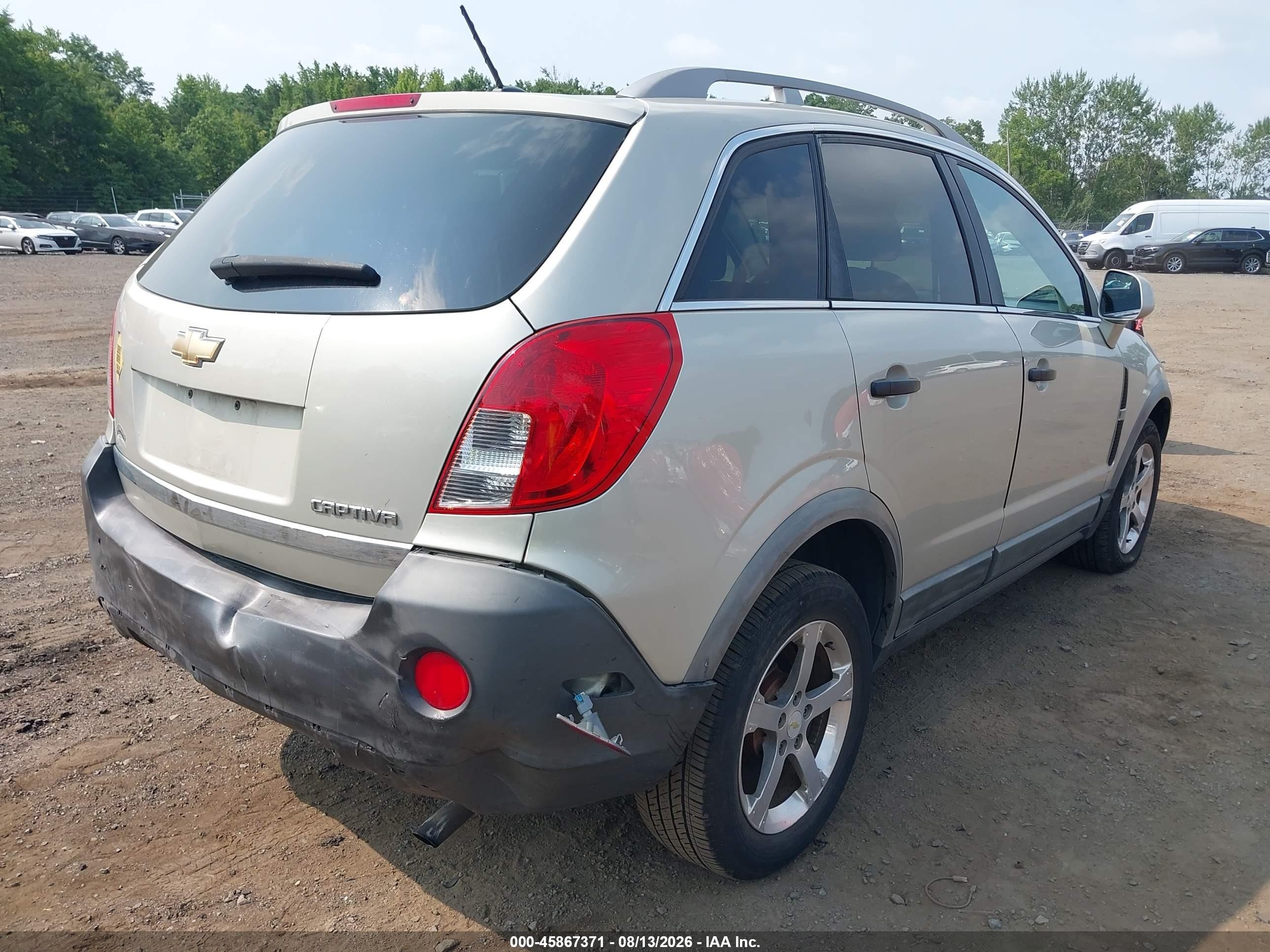 2014 Chevrolet Captiva Sport Fleet Ls Желто-коричневый vin: 3GNAL2EK3ES553413