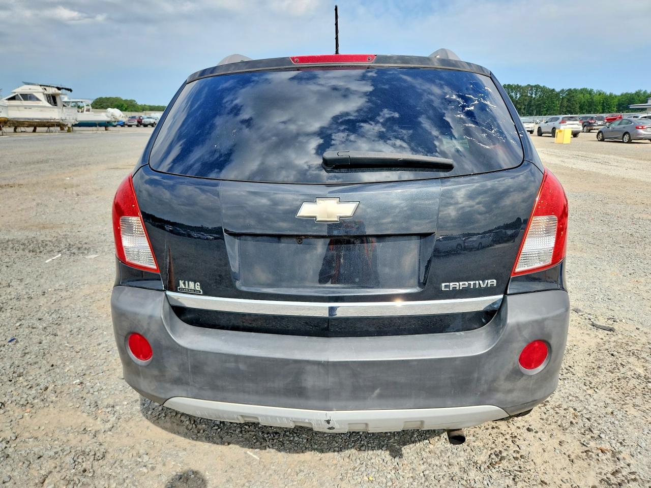 2014 Chevrolet Captiva Ls Black vin: 3GNAL2EK3ES610600