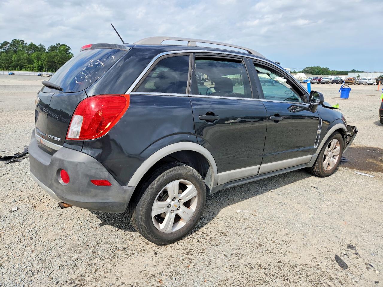 2014 Chevrolet Captiva Ls Black vin: 3GNAL2EK3ES610600