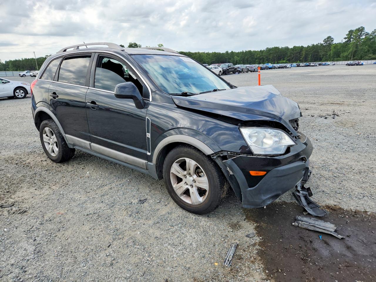 2014 Chevrolet Captiva Ls Black vin: 3GNAL2EK3ES610600