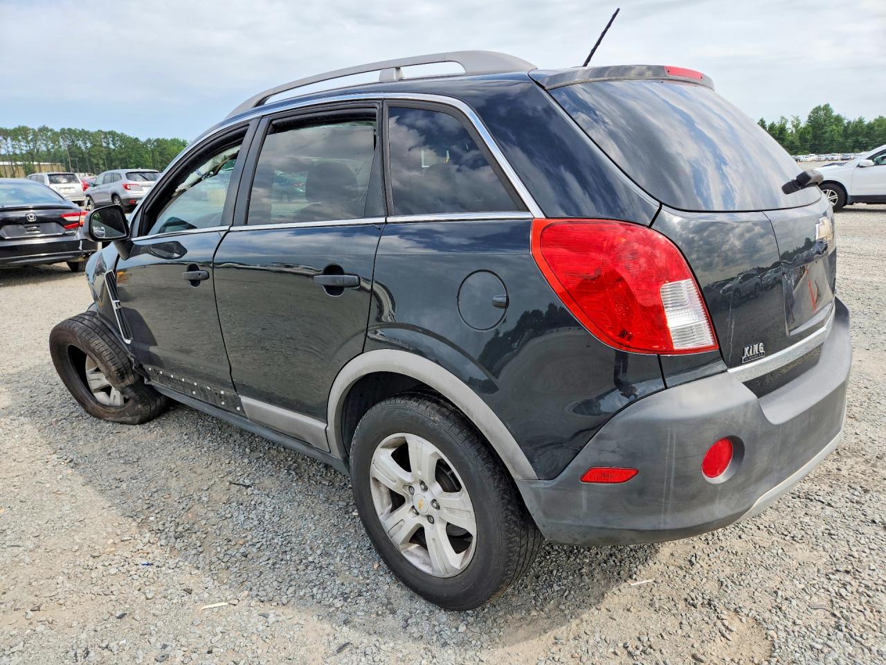 2014 Chevrolet Captiva Ls Black vin: 3GNAL2EK3ES610600