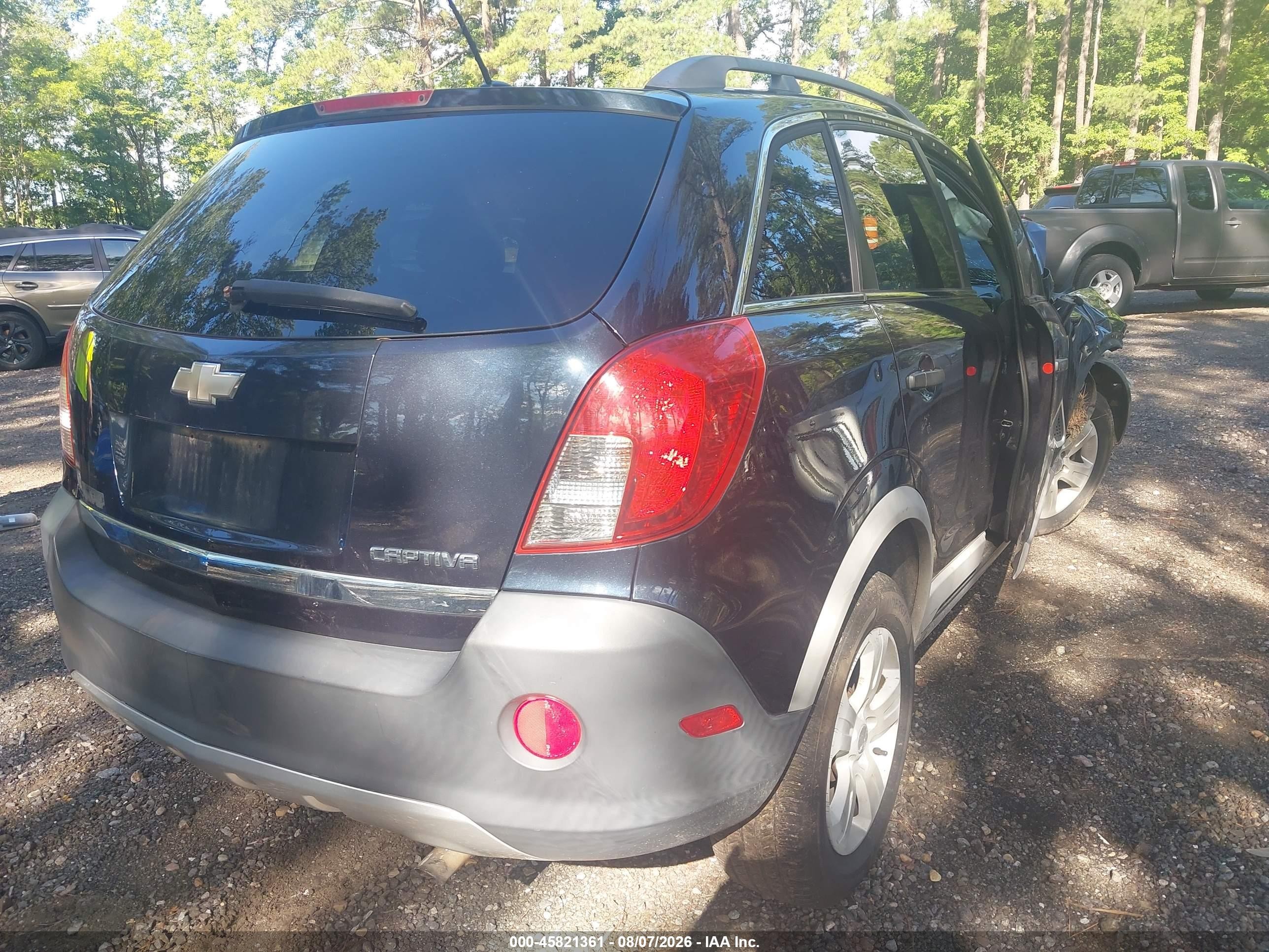 2014 Chevrolet Captiva Sport Fleet Ls Black vin: 3GNAL2EK3ES621418