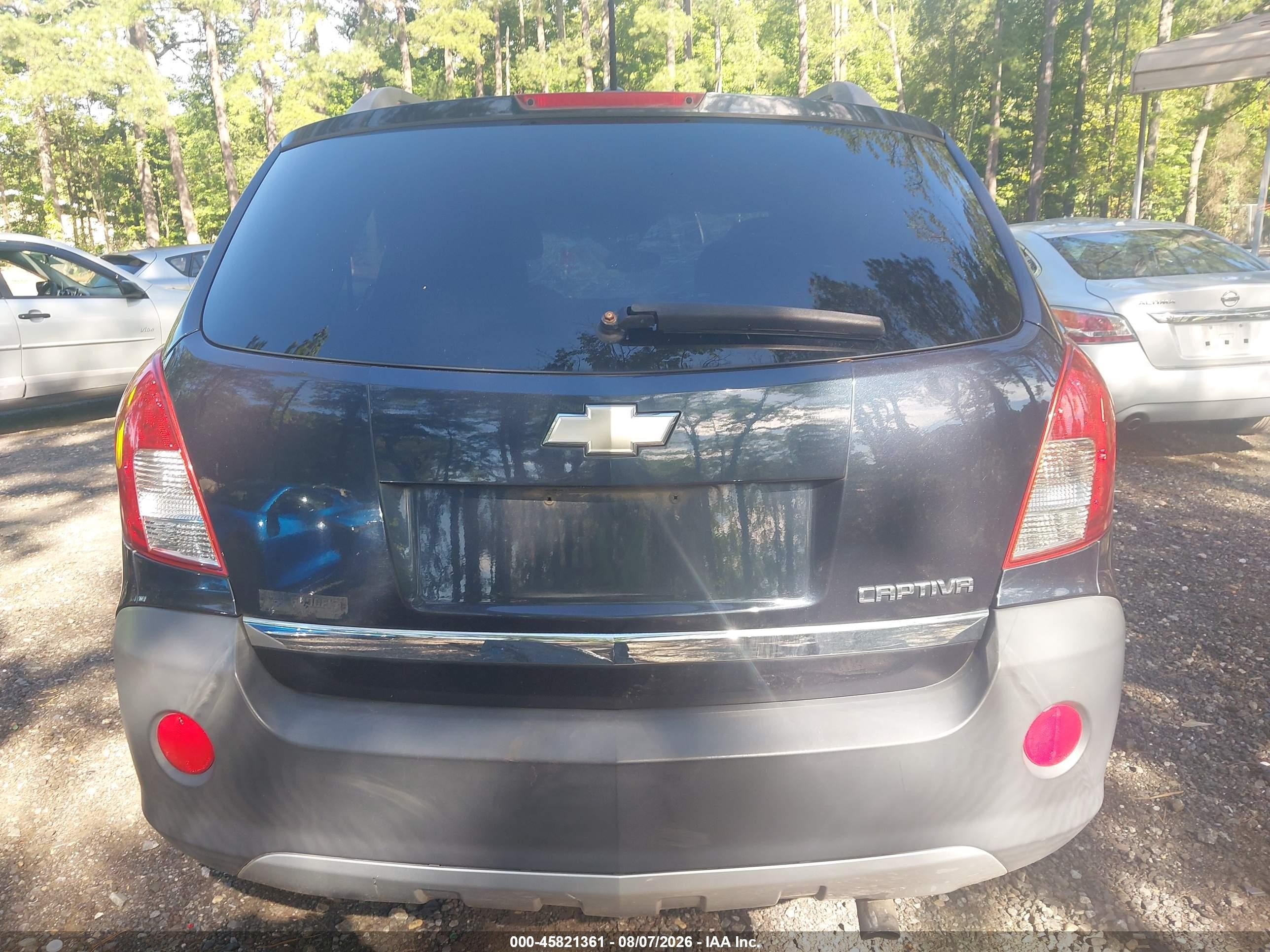 2014 Chevrolet Captiva Sport Fleet Ls Black vin: 3GNAL2EK3ES621418