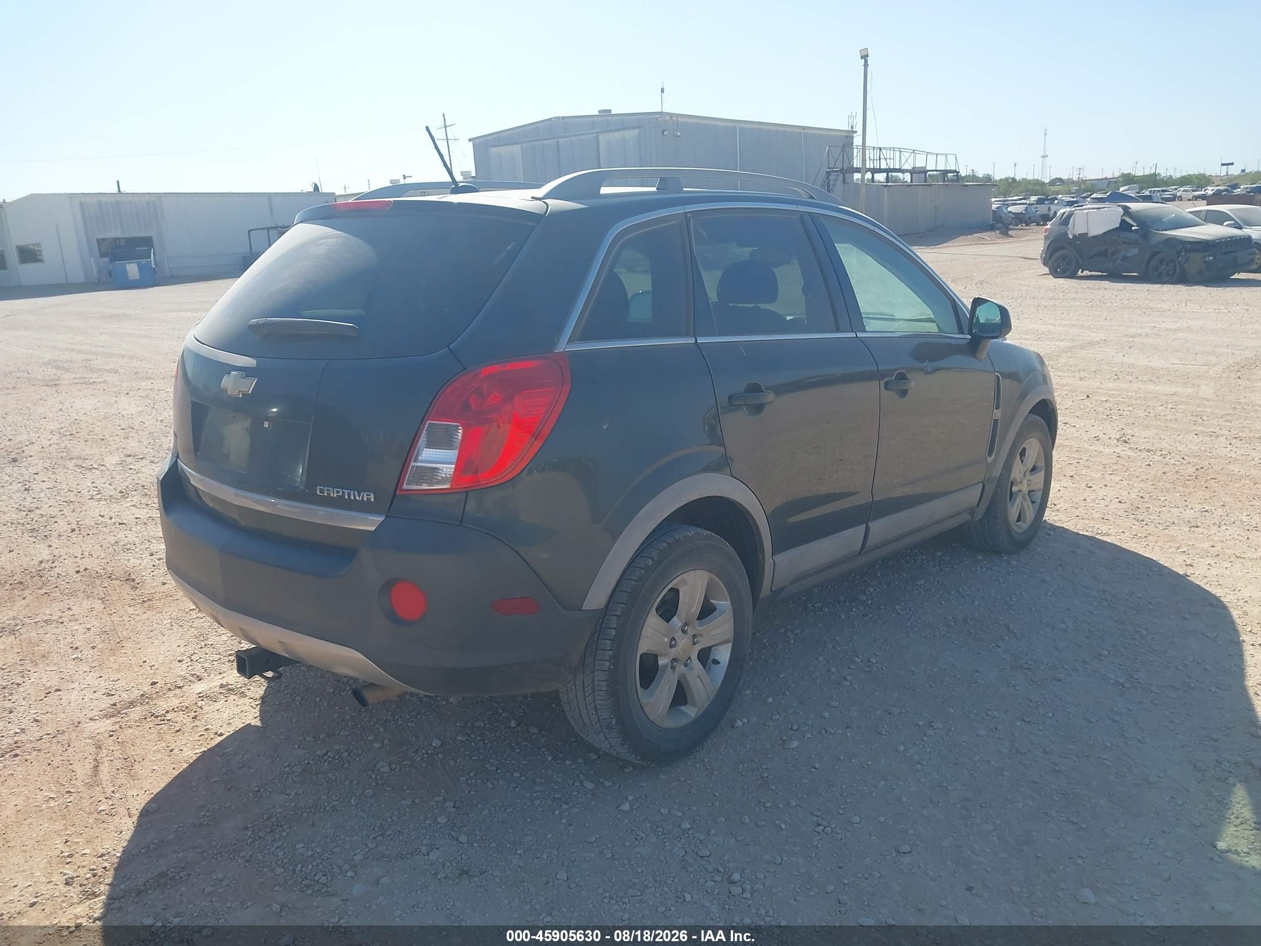 2015 Chevrolet Captiva Sport Fleet Ls Gray vin: 3GNAL2EK3FS512491