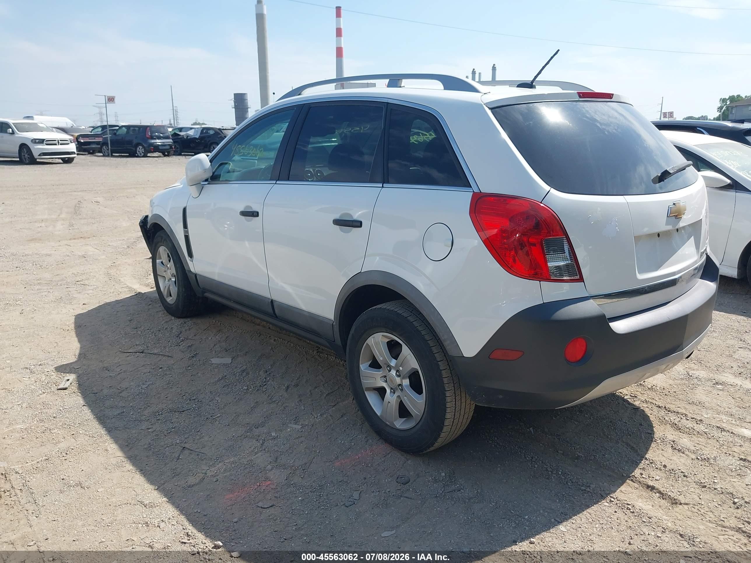 2015 Chevrolet Captiva Sport Fleet Ls White vin: 3GNAL2EK3FS528710